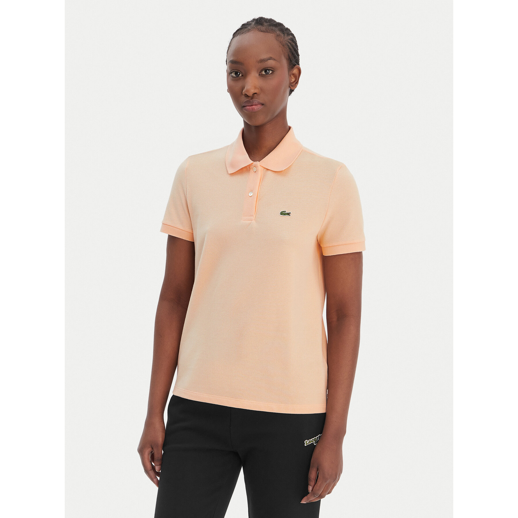 Lacoste Polo PF7839 Różowy Regular Fit