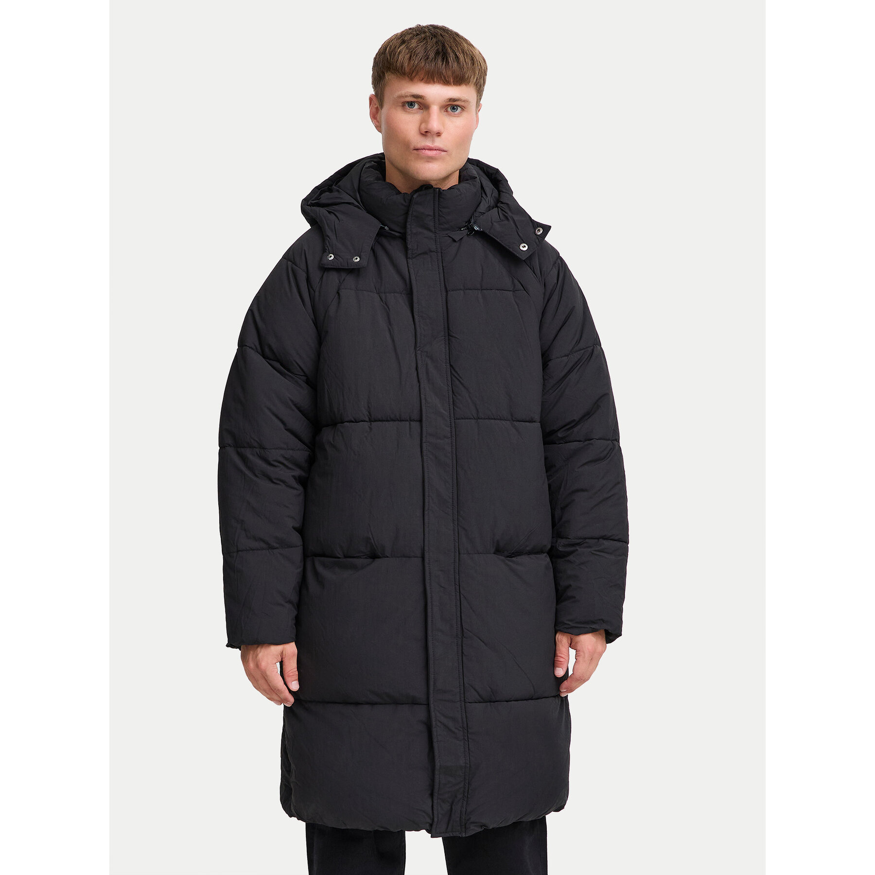 Solid Kurtka zimowa Milo 21108316 Czarny Regular Fit