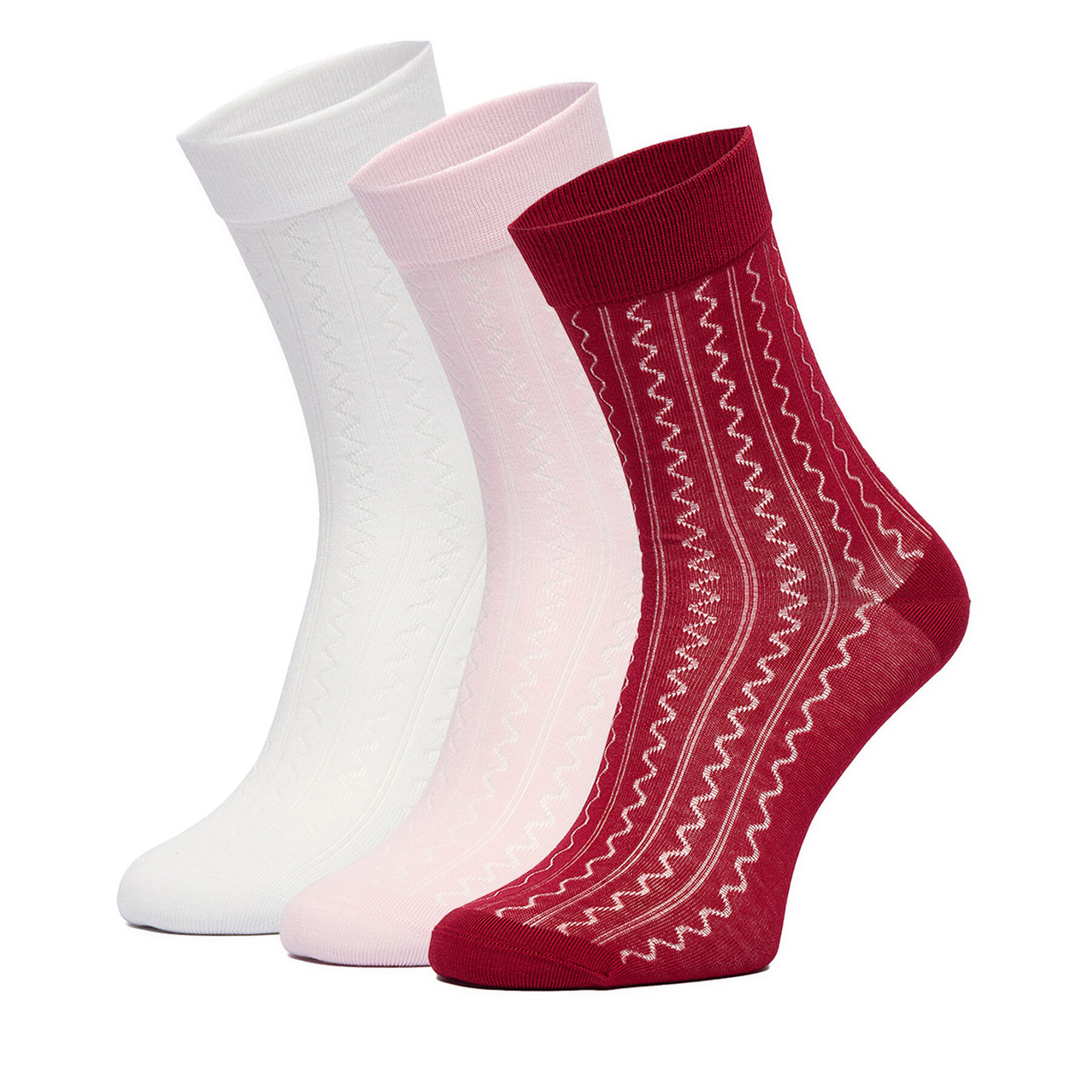 Nine West Skarpety długie CEO_BR_NW_25076_W_AW25 (3 PACK) Kolorowy