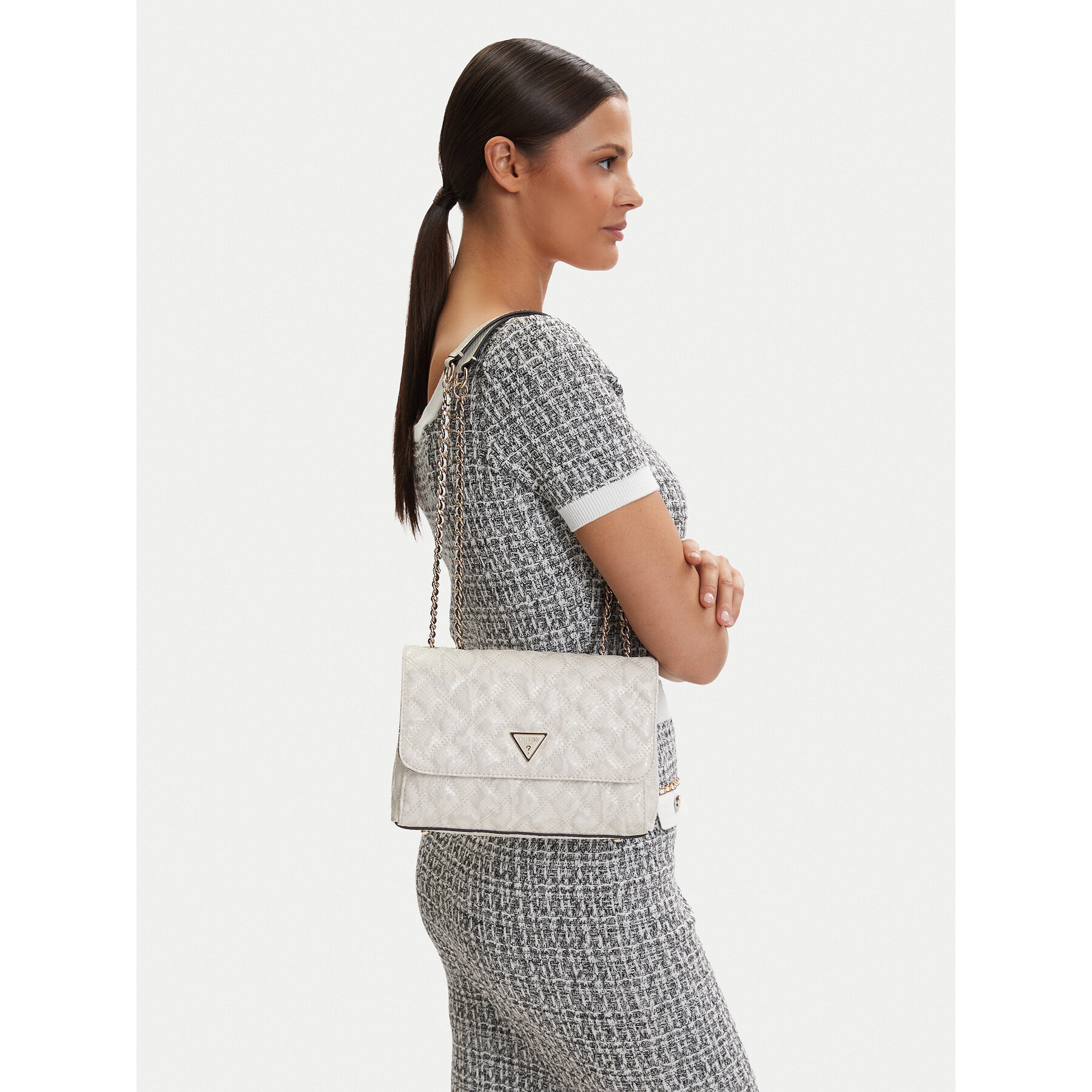 Guess Torebka Giully II HWKG96 73200 Biały