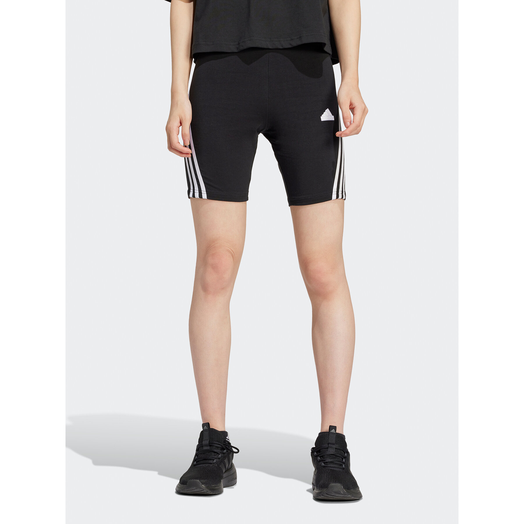 adidas Kolarki Future Icons 3-Stripes IP1569 Czarny Slim Fit