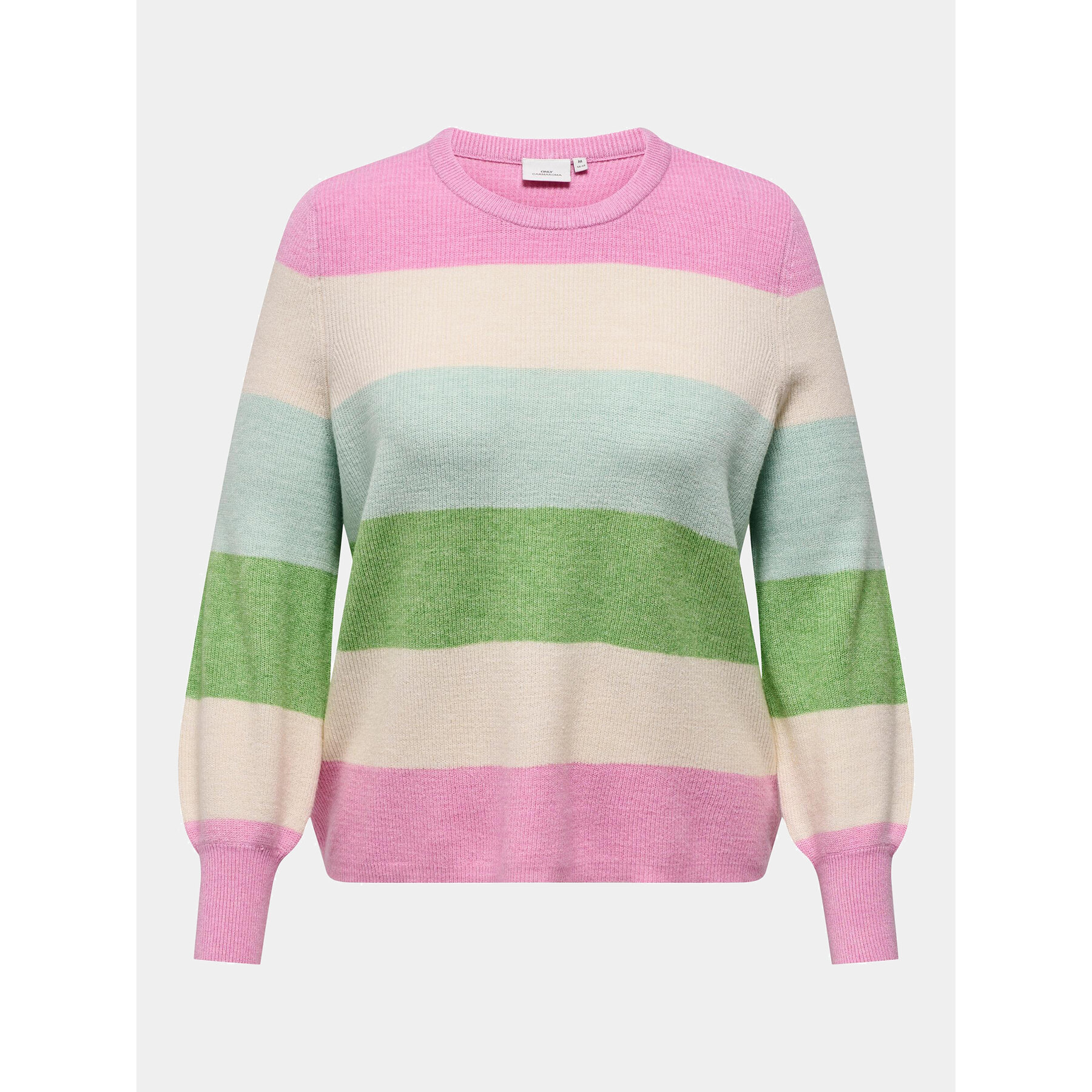 ONLY Carmakoma Sweter New Daria 15306802 Kolorowy Regular Fit