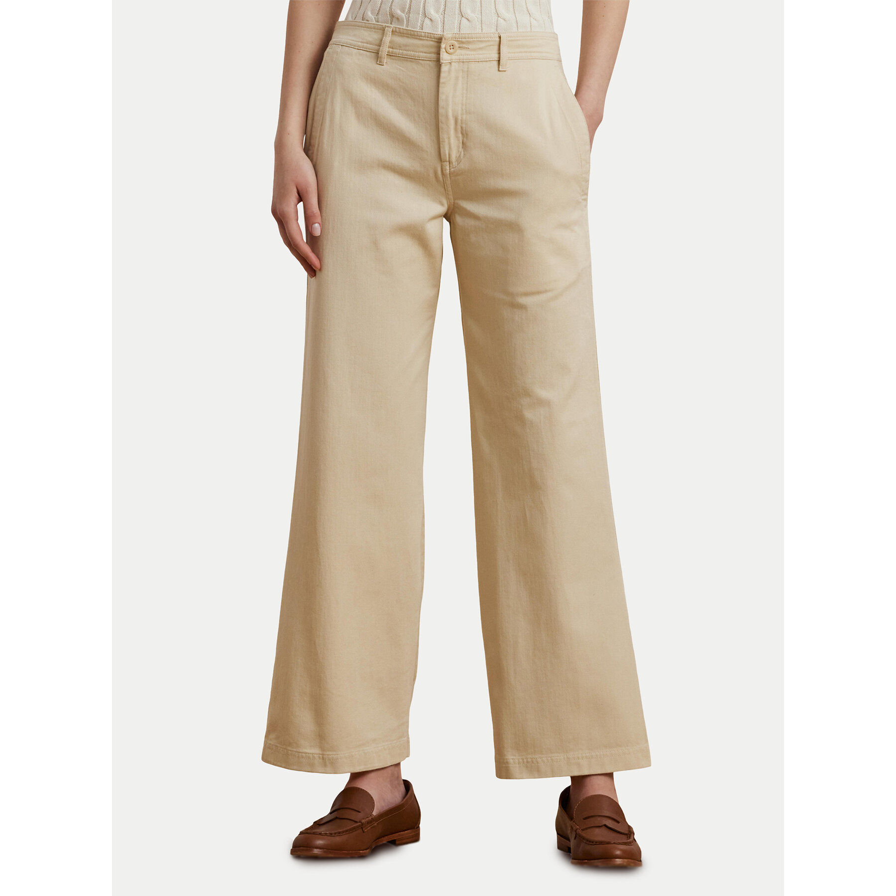 LAUREN RALPH LAUREN Kuloty 200965654004 Beżowy Regular Fit