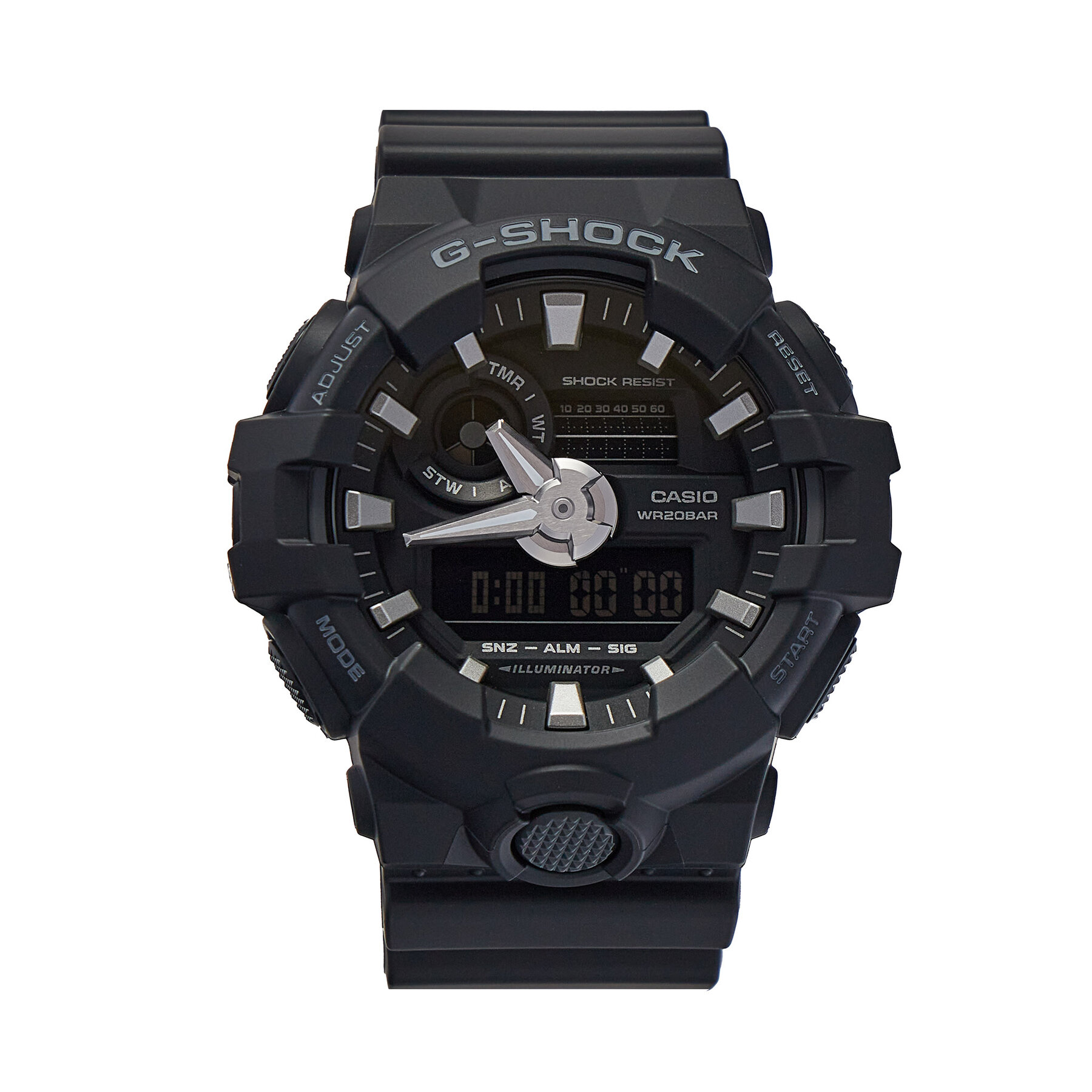 G-Shock Zegarek GA-700-1BER Czarny