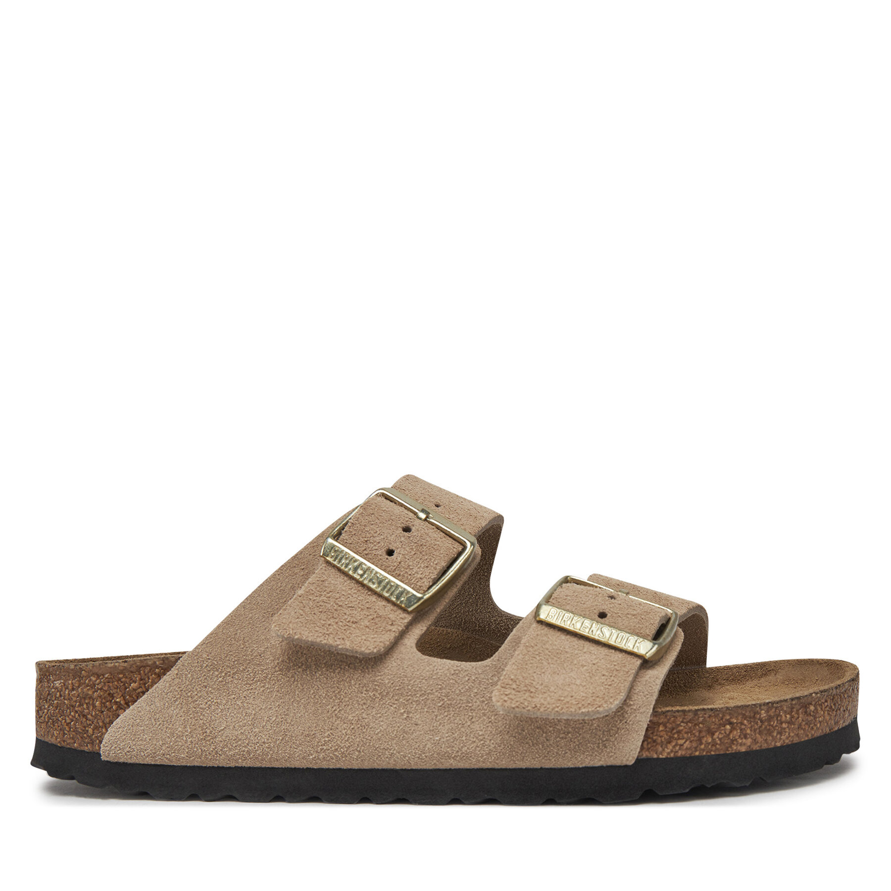 Birkenstock Klapki Arizona zamsz 1029260 Beżowy