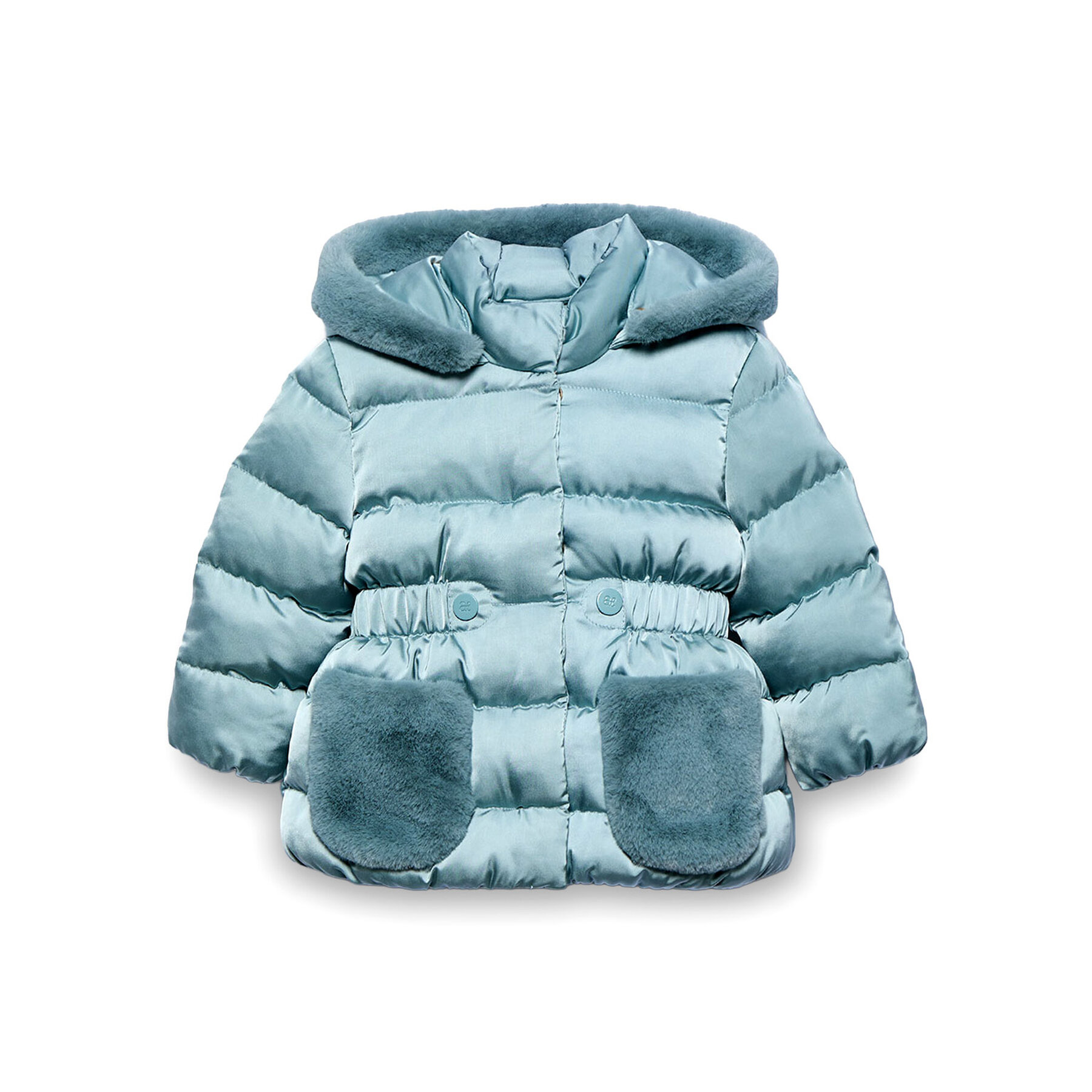 Abel & Lula Kurtka zimowa 5821 Zielony Regular Fit
