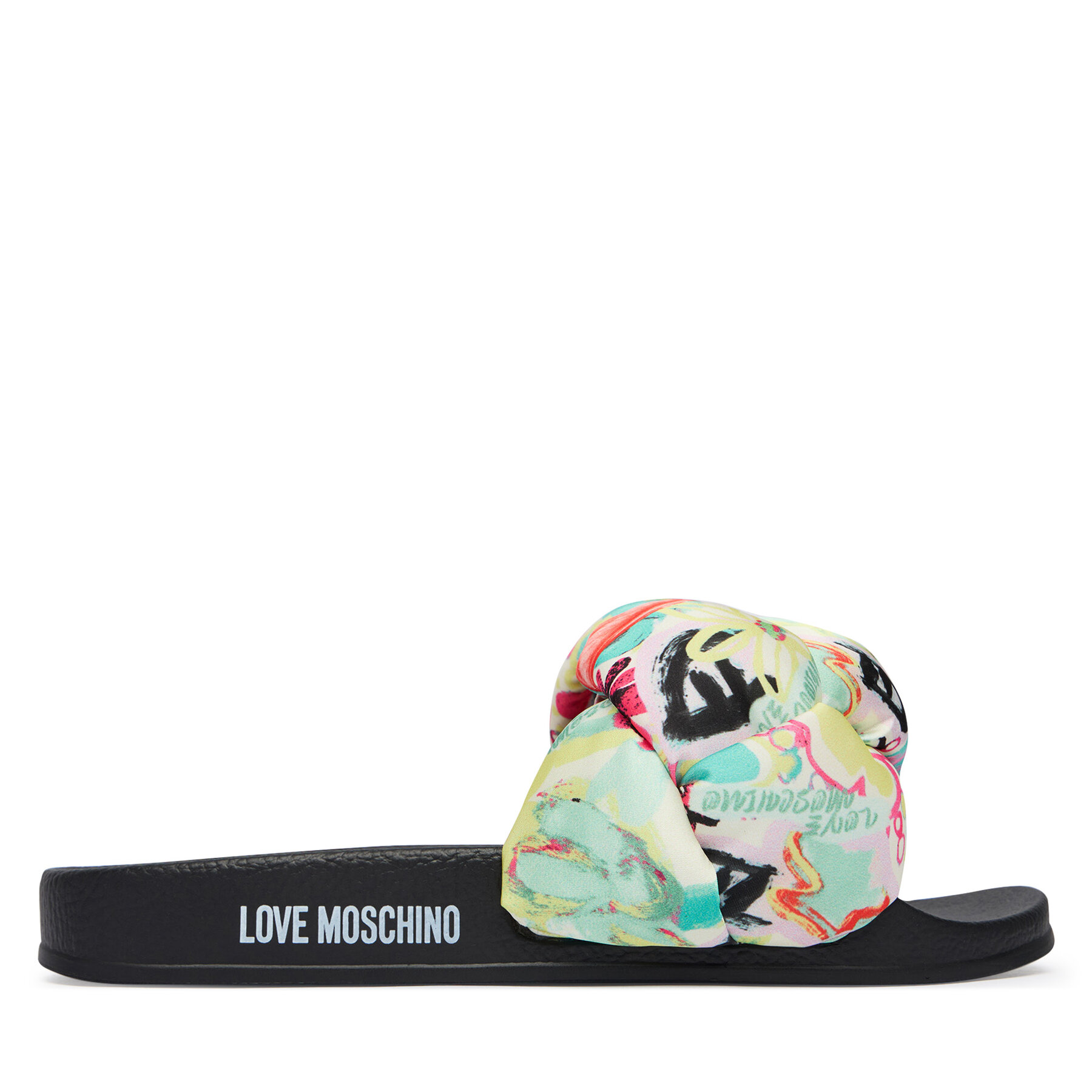 LOVE MOSCHINO Klapki JA28312G0OIW480A Kolorowy