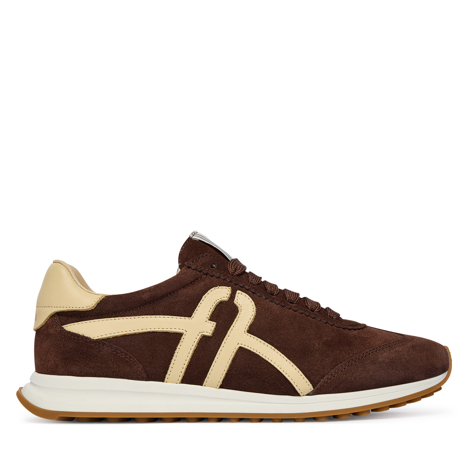 Furla Sneakersy Retro' YK56RET BX0580 PT 5300S Brązowy ciemny