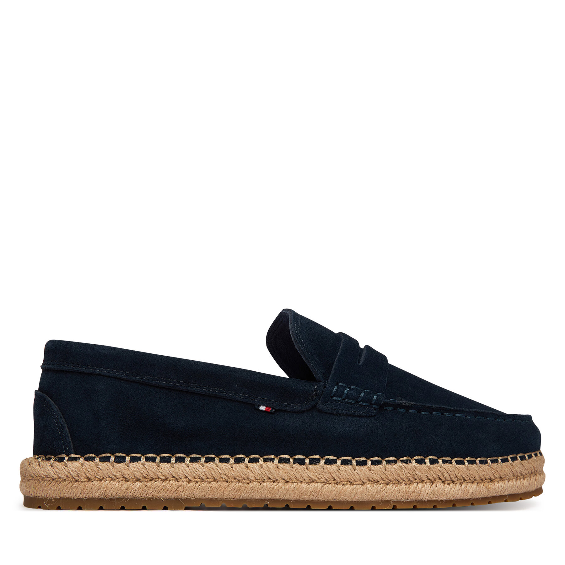 Tommy Hilfiger Espadryle Flexible Hilfiger Sde Espadrille FM0FM05794 Granatowy