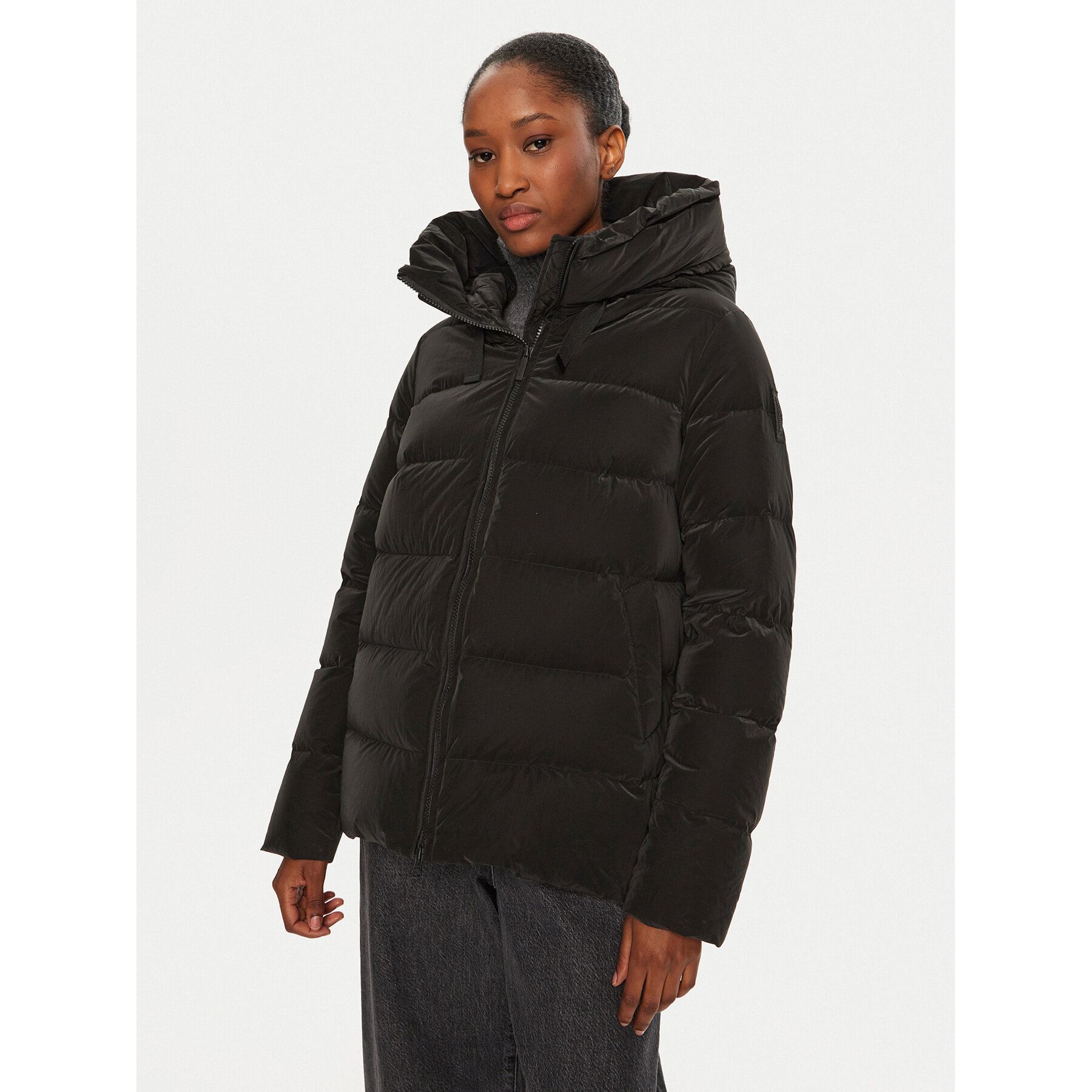 Bomboogie Kurtka puchowa GW6012TGLP4 Czarny Regular Fit