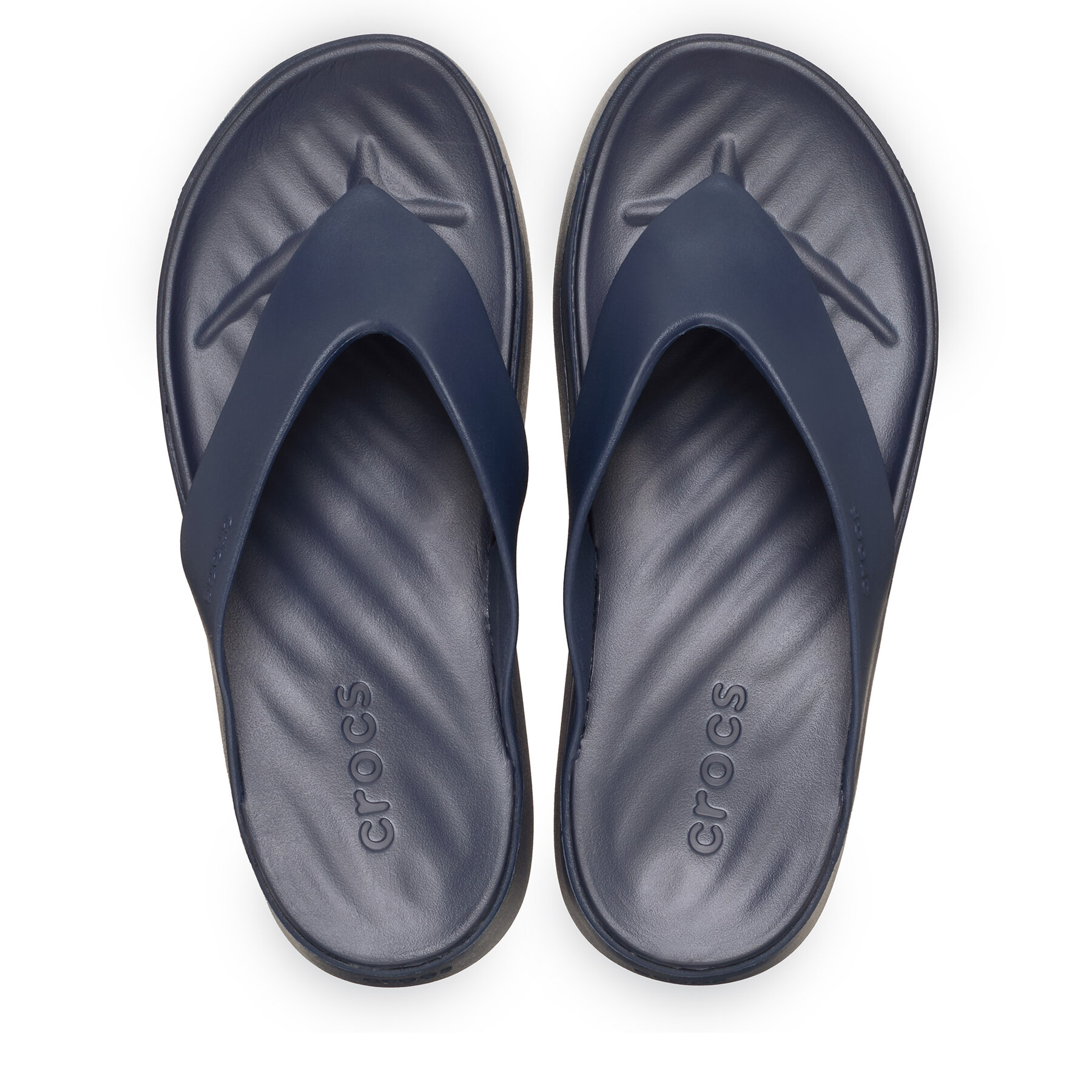 Crocs Japonki Getaway Platform Flip 209410 Granatowy