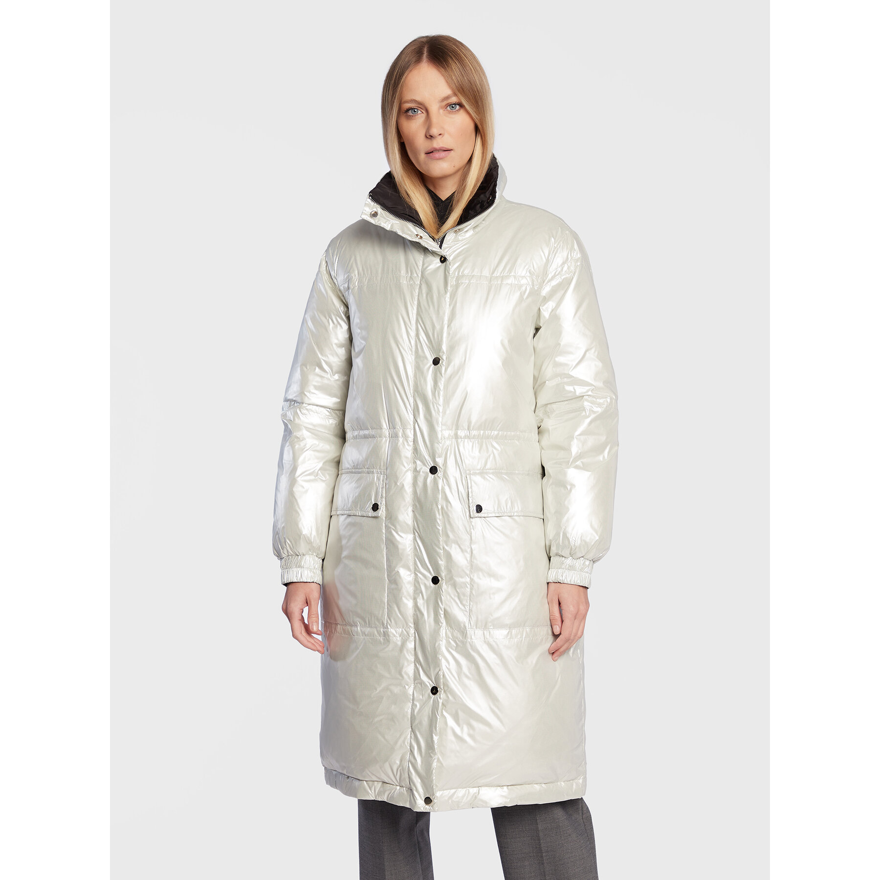 Bruuns Bazaar Kurtka puchowa Lovisa BBW2993 Biały Regular Fit