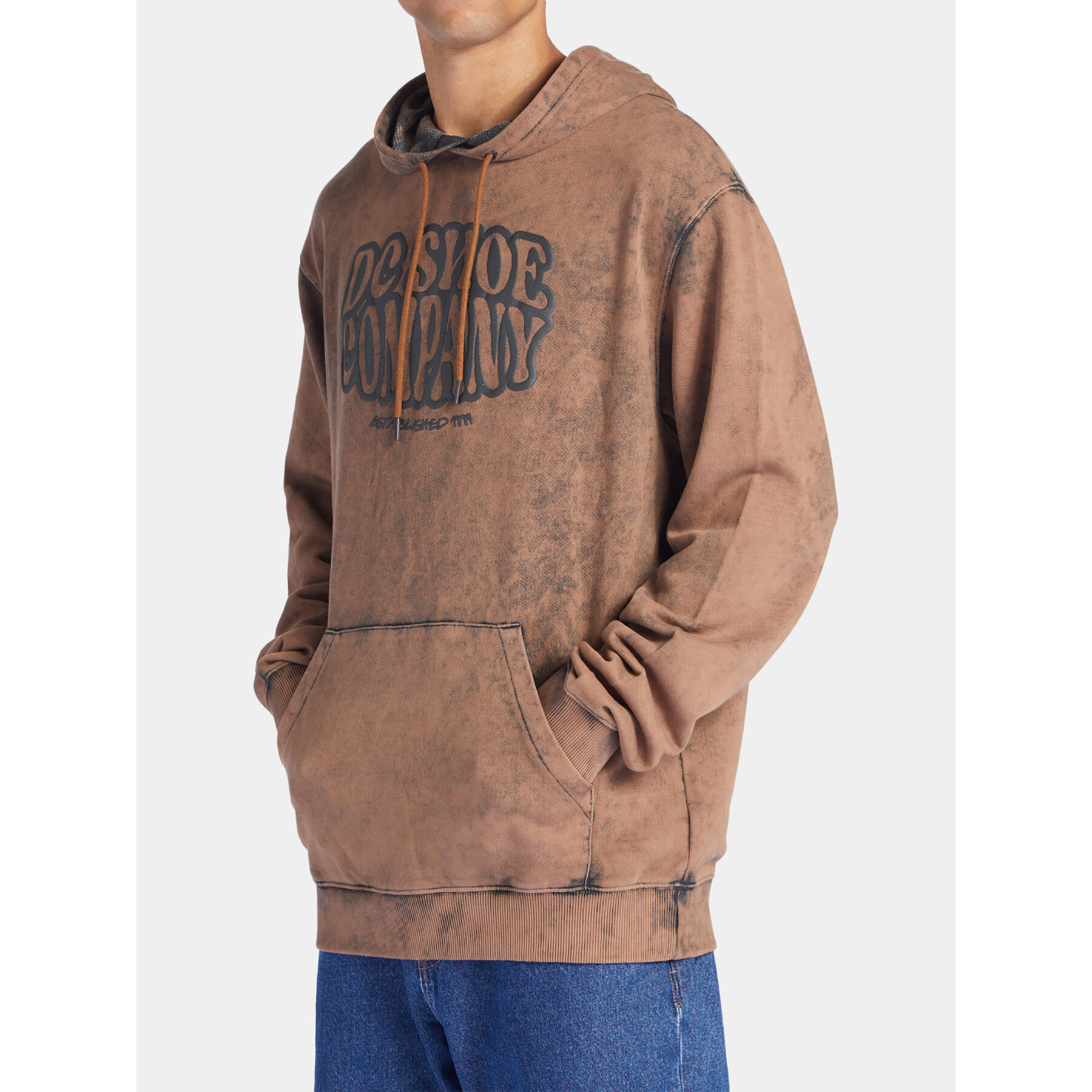DC Shoes Bluza Contour ADYFT03381 Brązowy Regular Fit