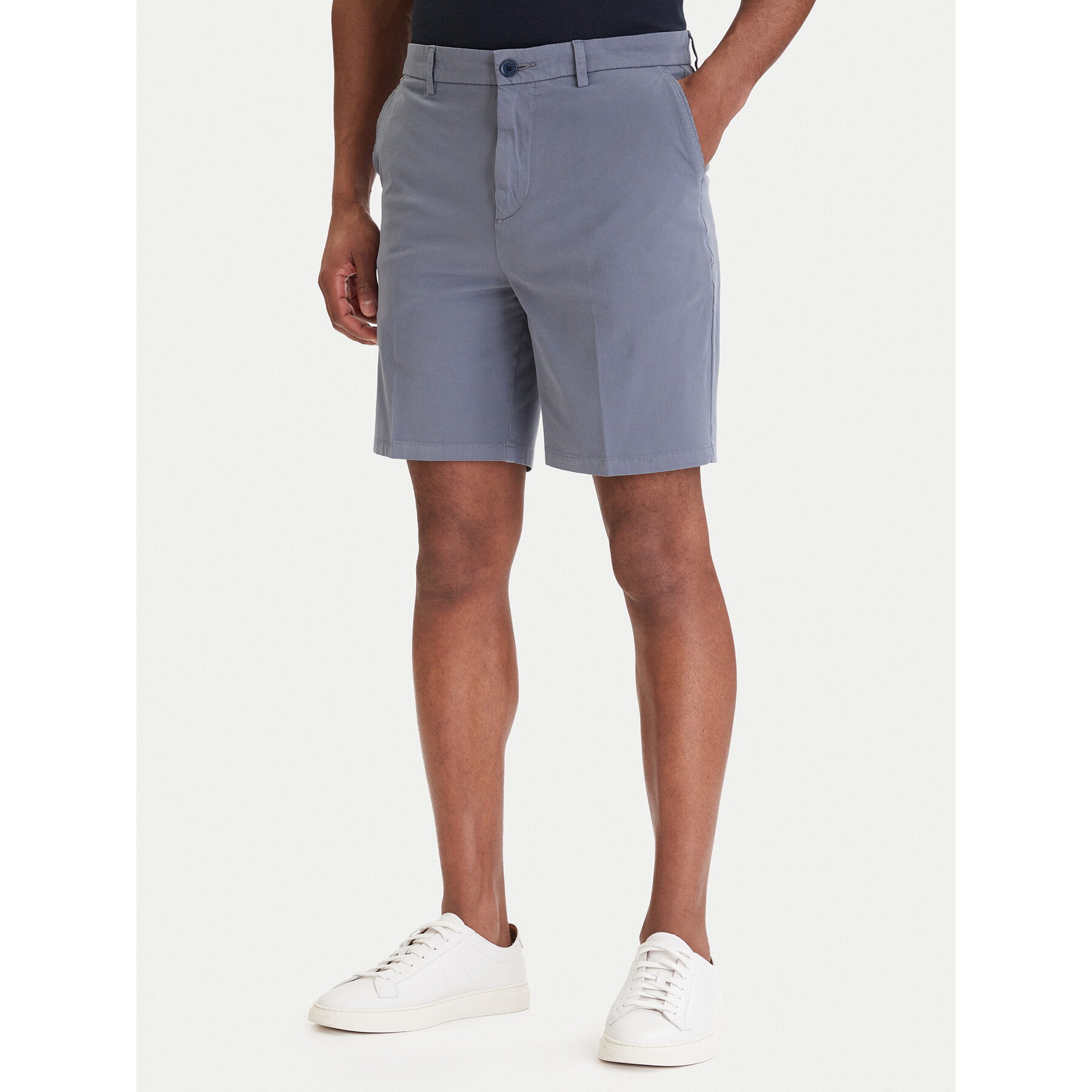 BOSS Szorty materiałowe H-Kane1 50555235 Niebieski Modern Fit