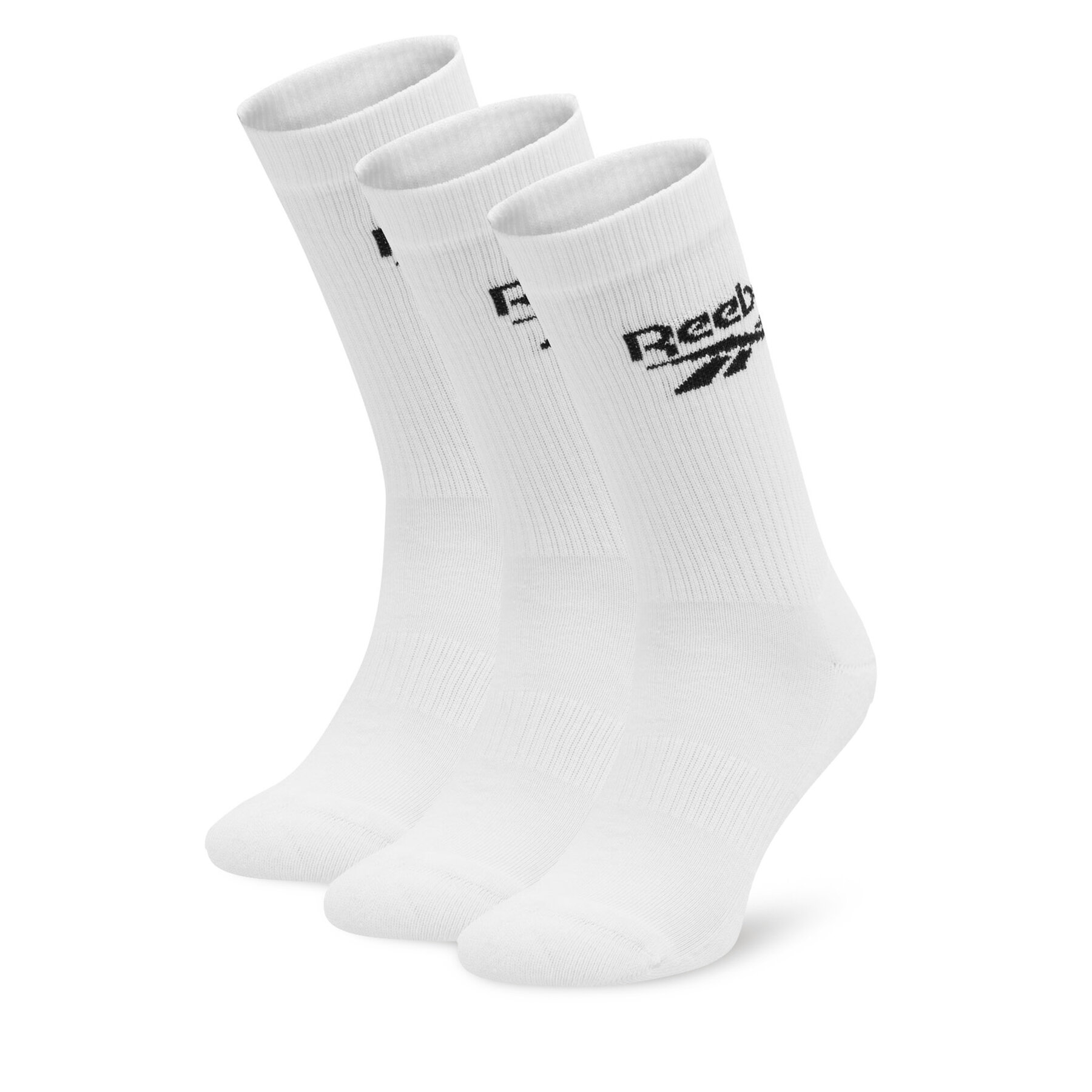 Reebok Skarpety długie R0452-SS24 (3-pack) Biały