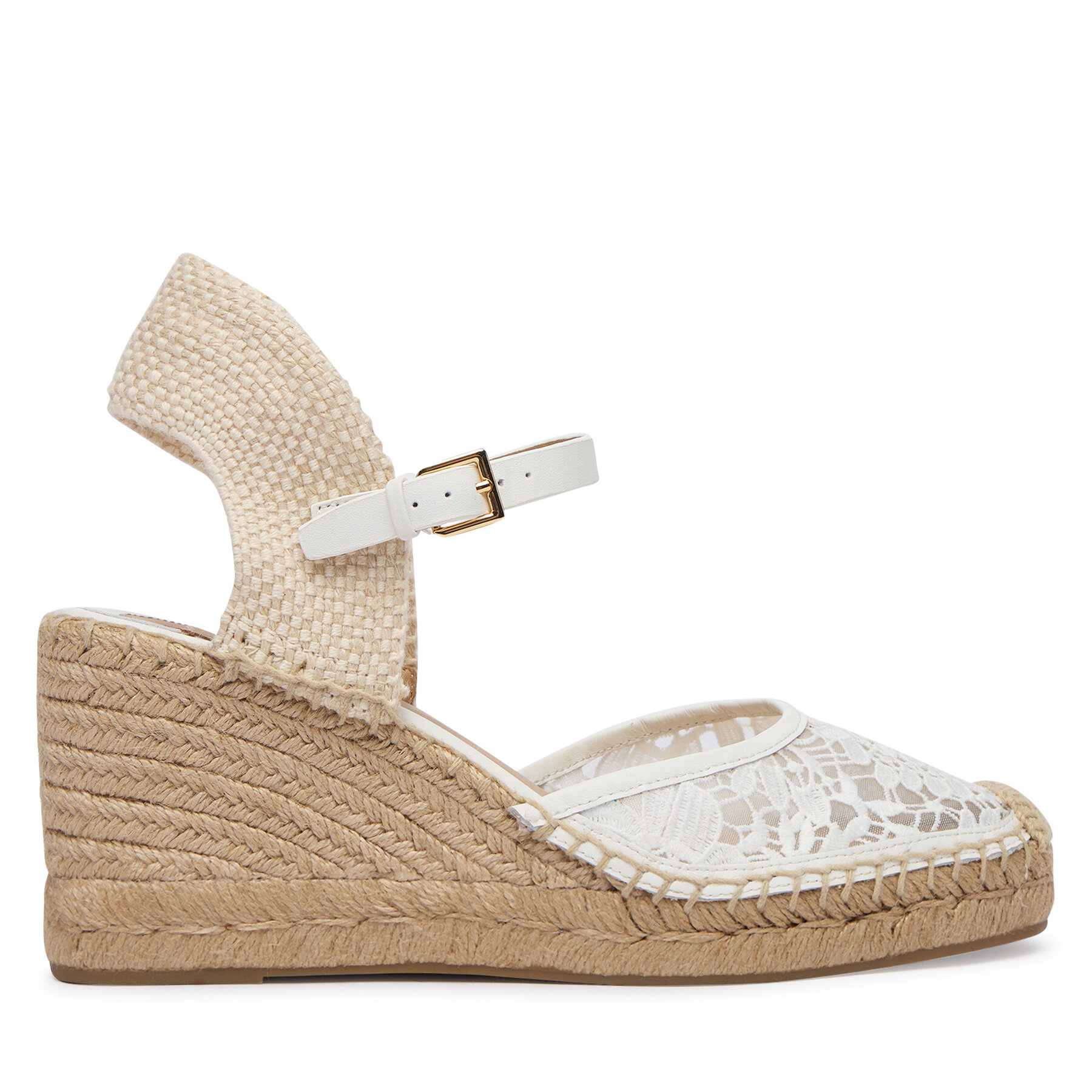 LAUREN RALPH LAUREN Espadryle 802P06403001 Biały