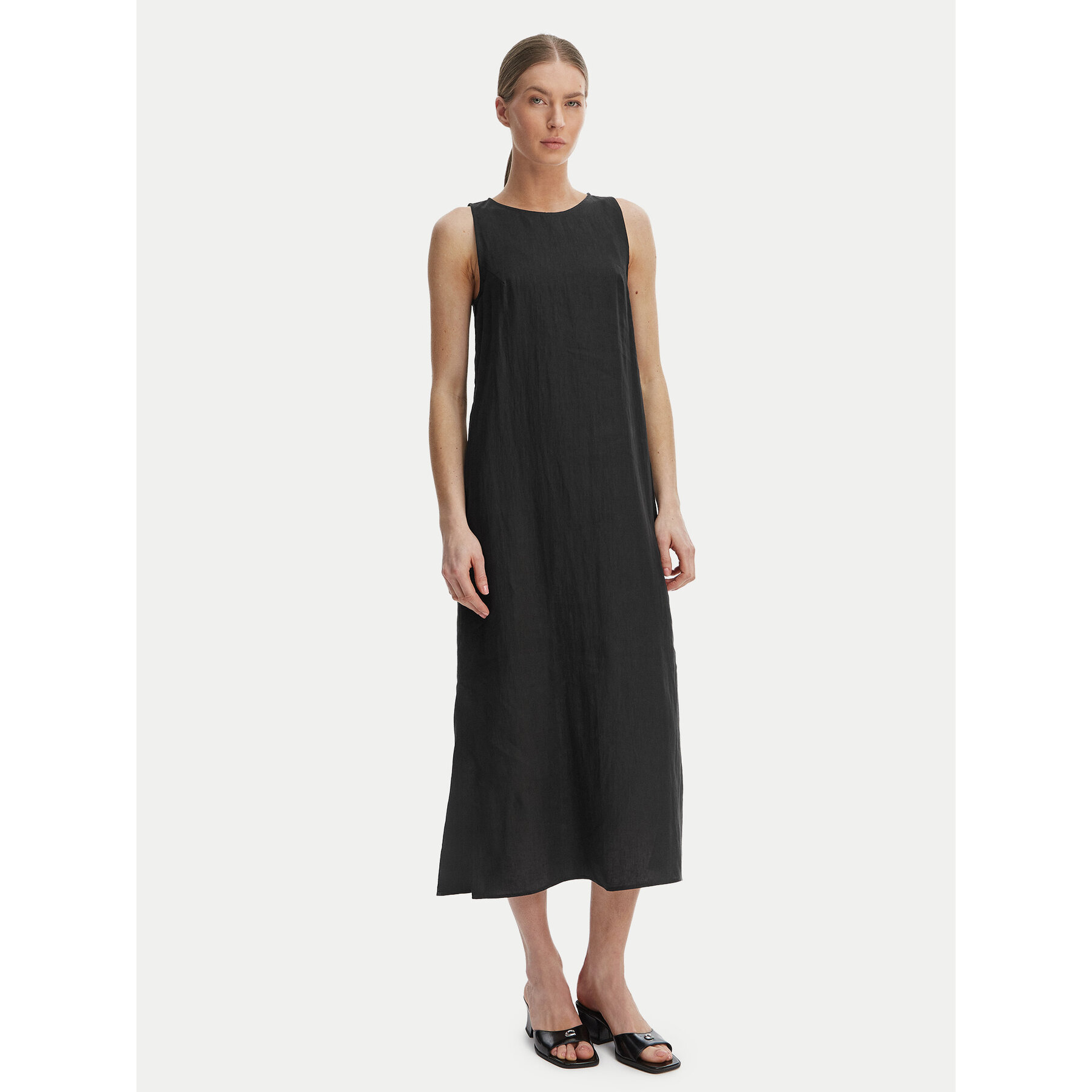 Marella Sukienka letnia Velo 2615221352 Czarny Regular Fit
