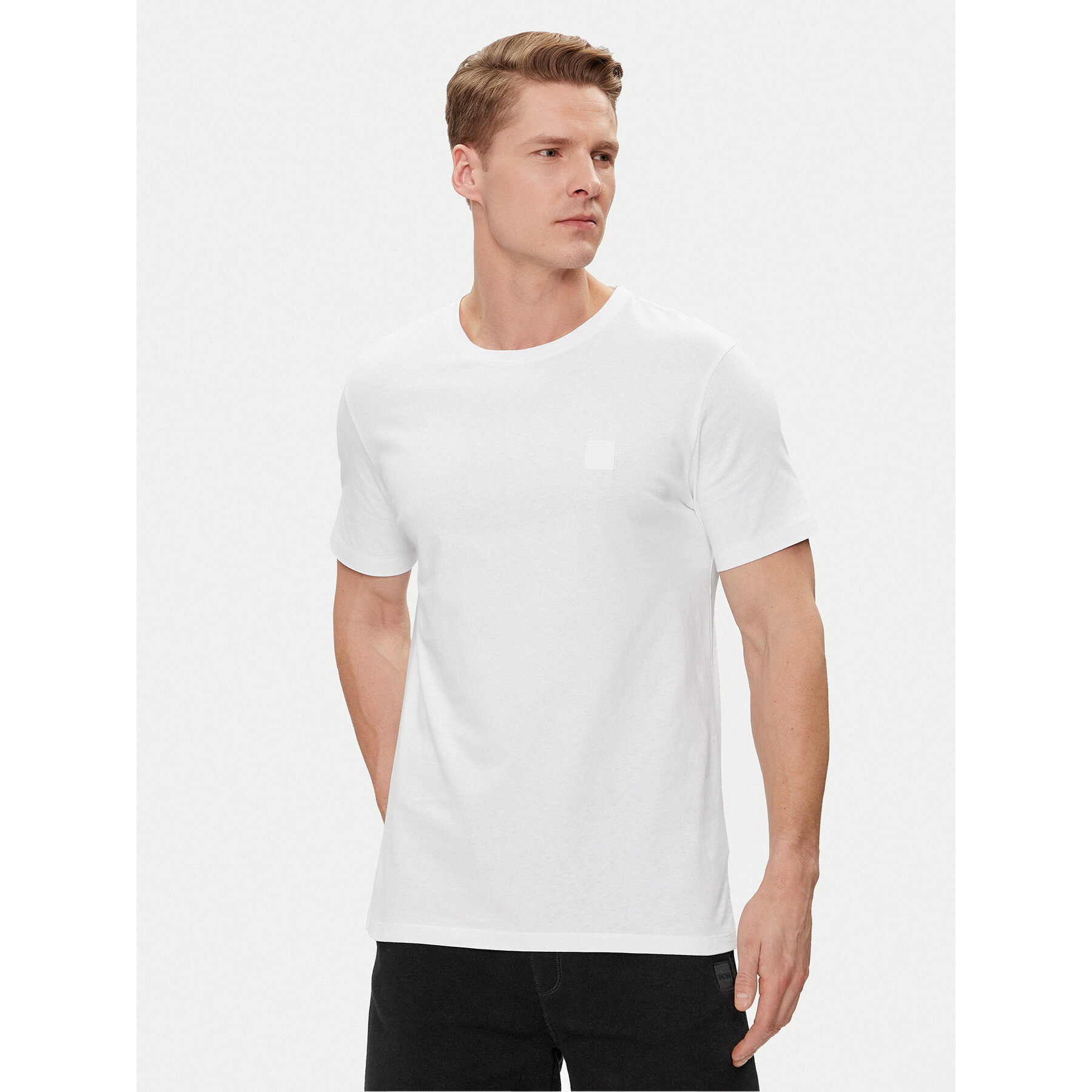 Boss T-Shirt Tales 50508584 Biały Relaxed Fit