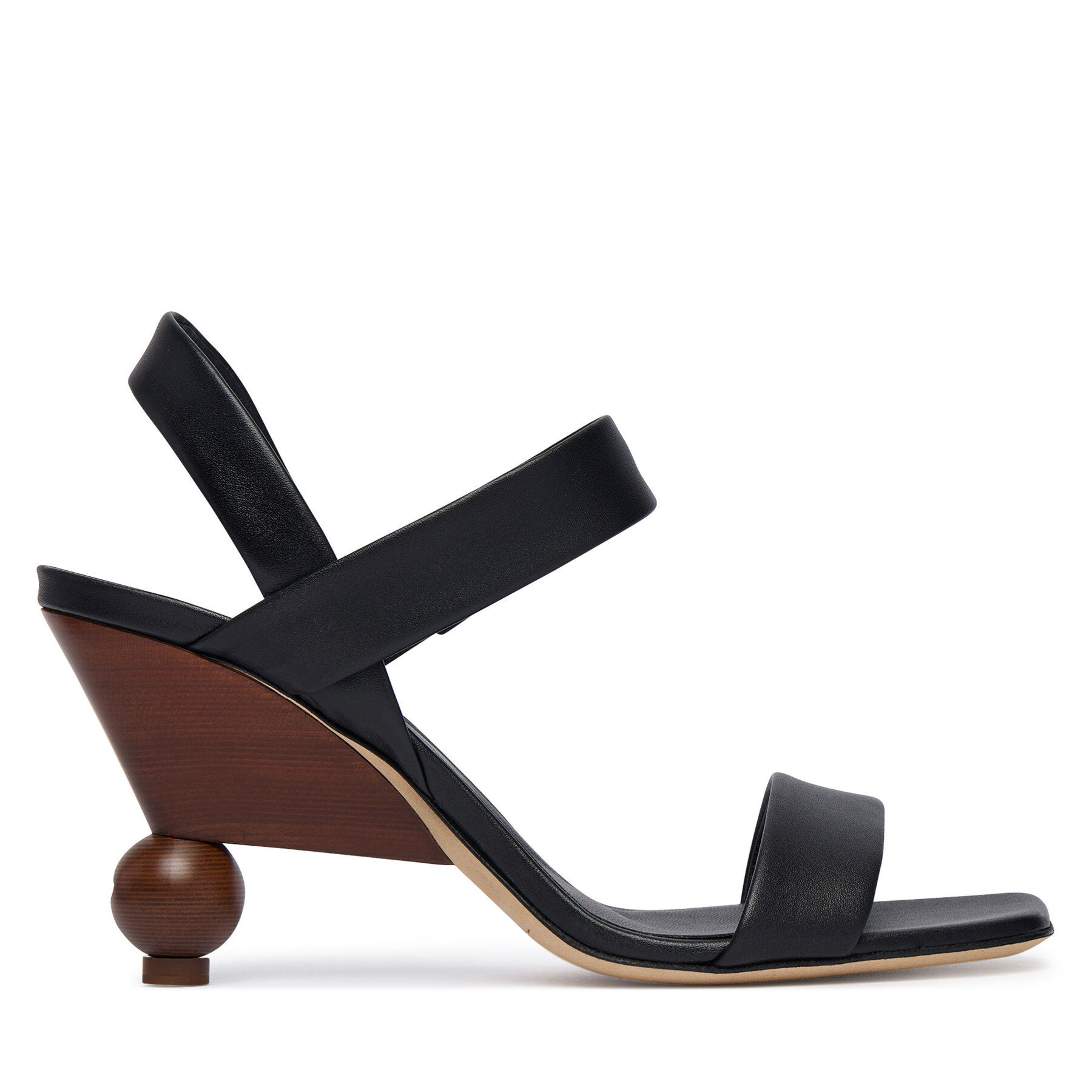 Weekend Max Mara Sandały 2615521015600 Czarny