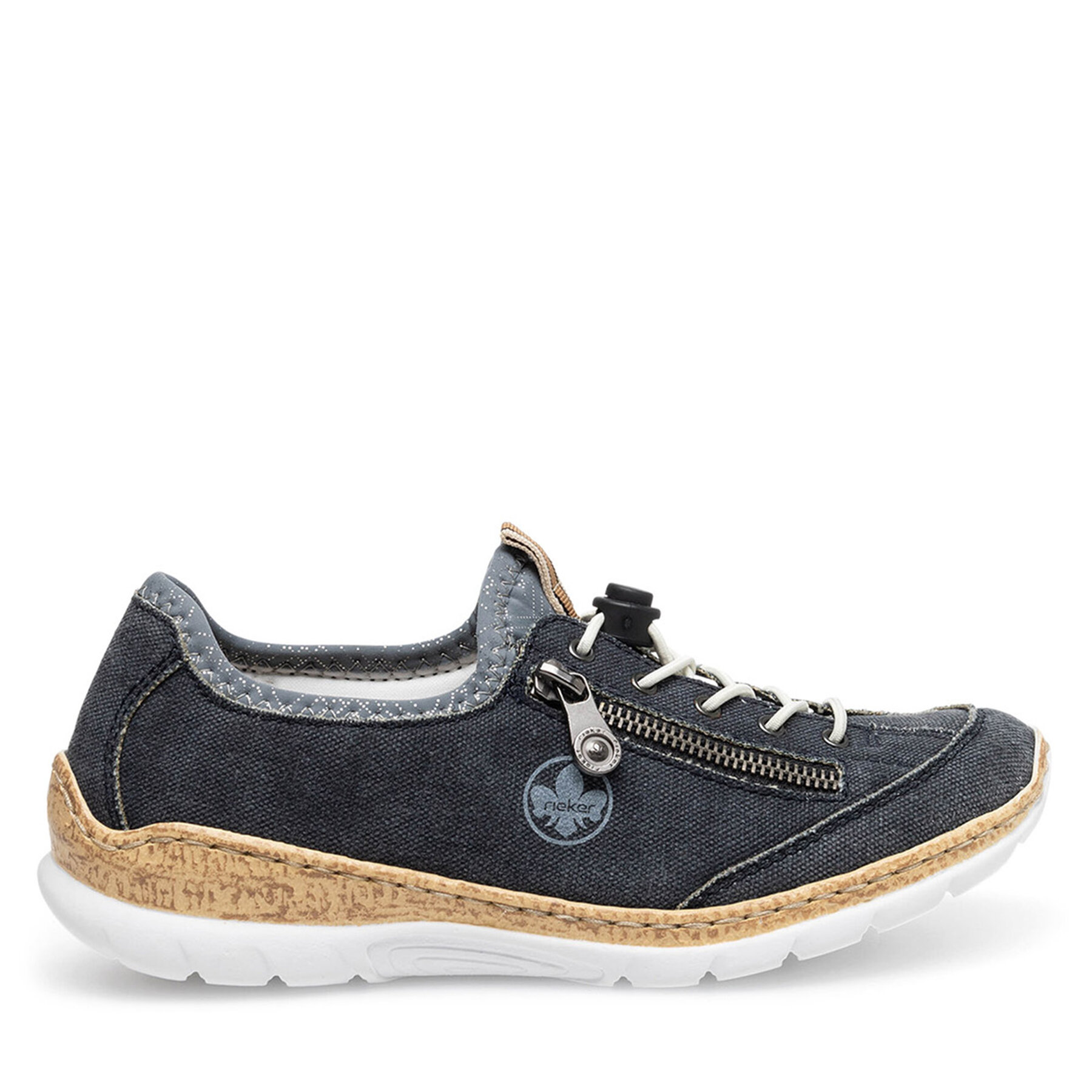 Rieker Sneakersy N4263-16 Granatowy