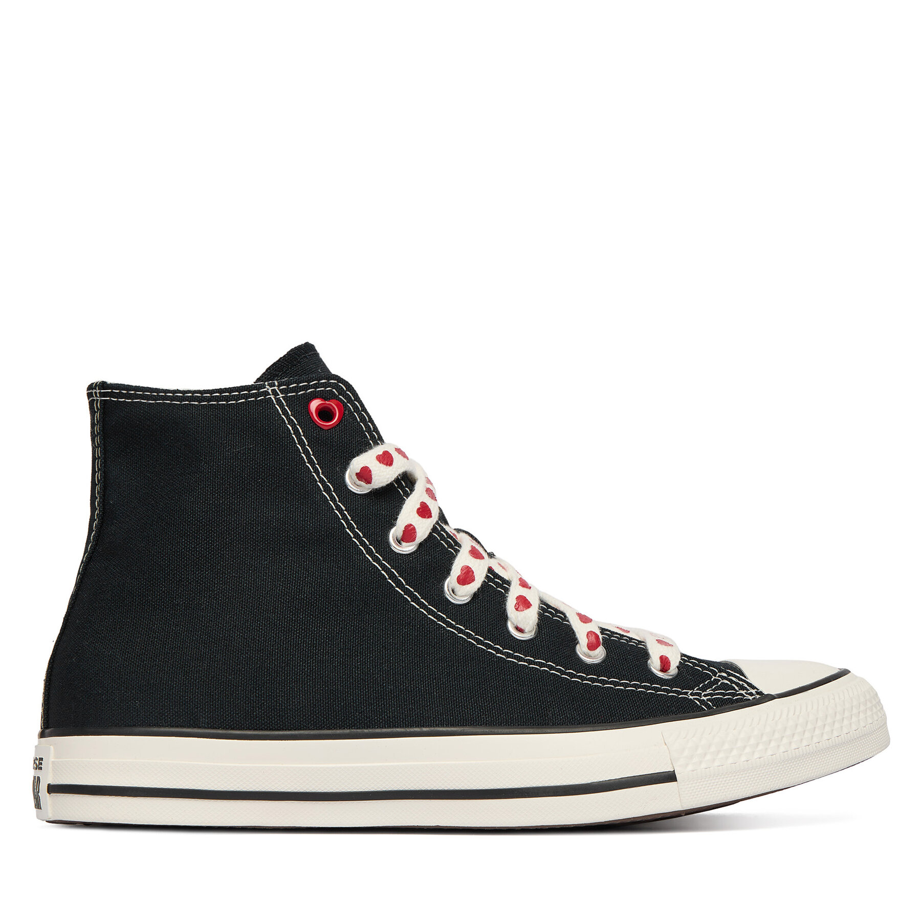 Converse Trampki Chuck Taylor All Star Hearts A19064C Czarny