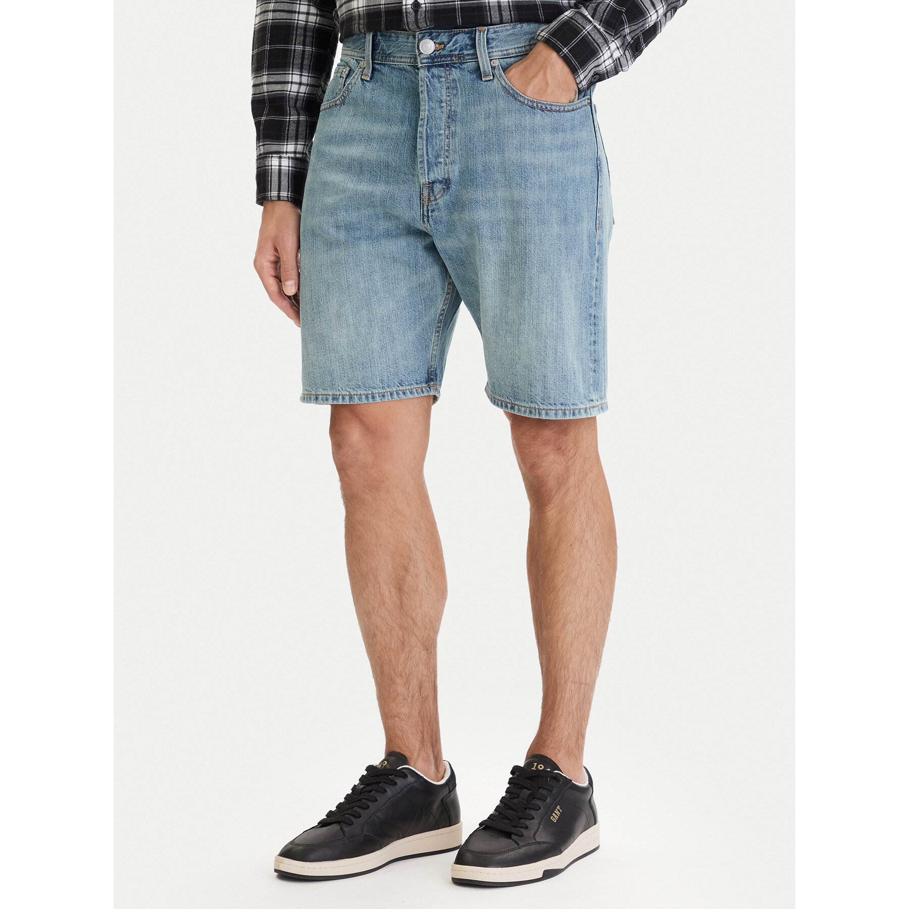 Jack & Jones Szorty jeansowe Tony Original 12290116 Niebieski Regular Fit