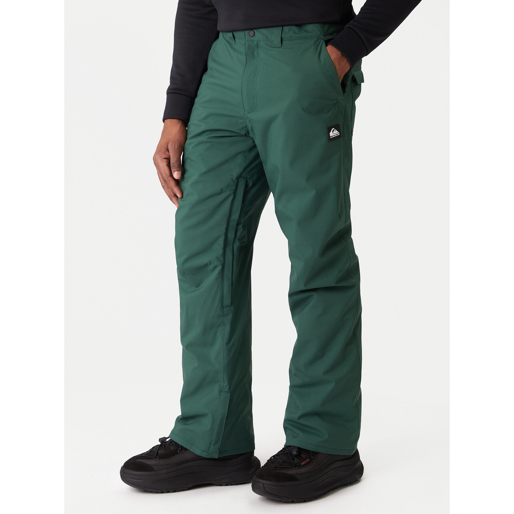 Quiksilver Spodnie snowboardowe Estate EQYTP03237 Zielony Slim Fit