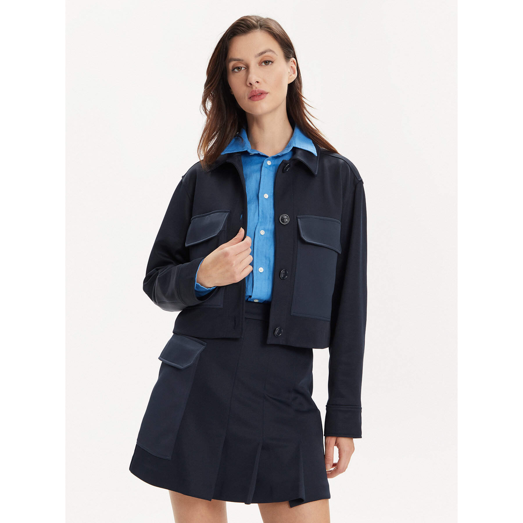 MAX&Co. Kurtka przejściowa Mirra 2416911011270 Granatowy Regular Fit