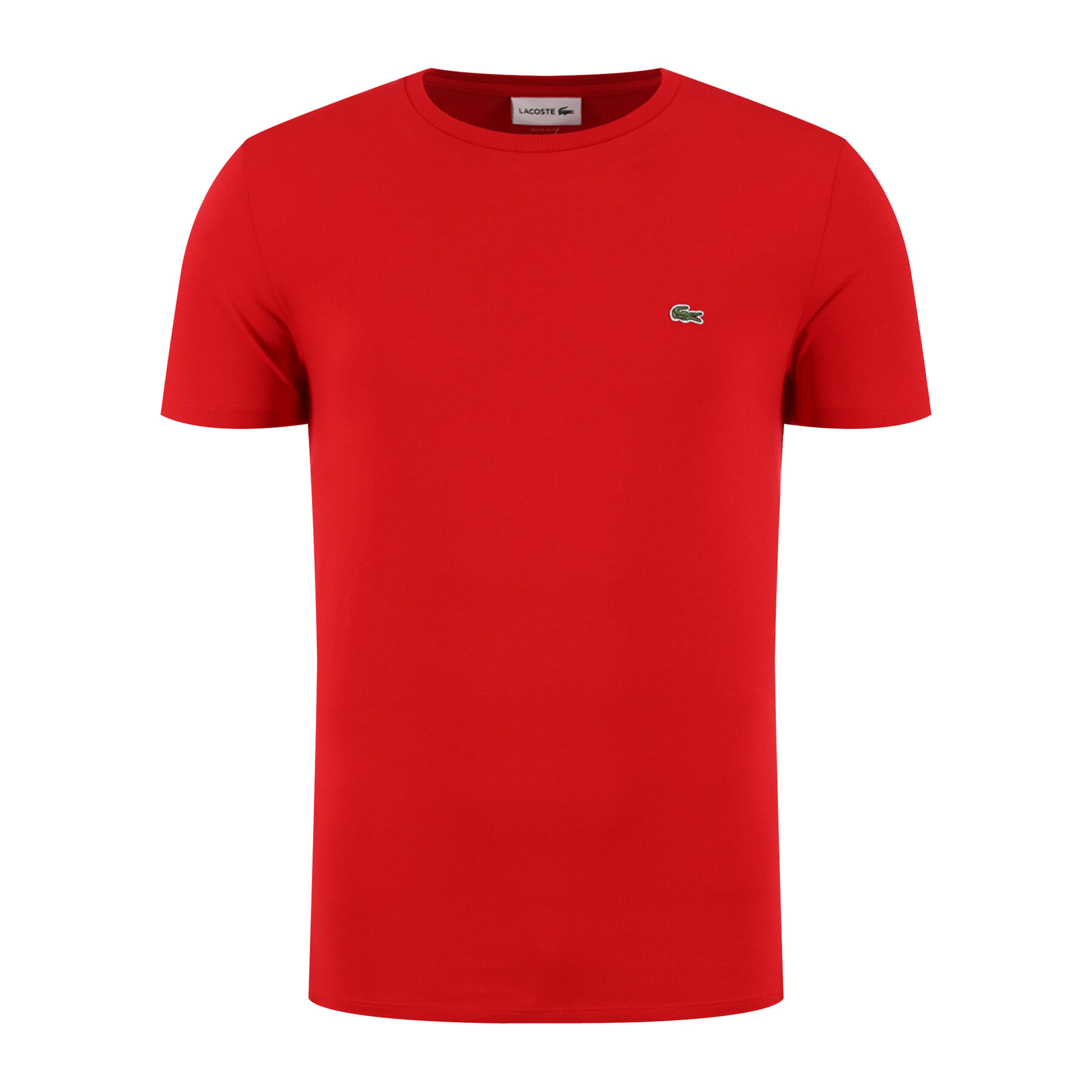 Lacoste T-Shirt TH6709 Czerwony Regular Fit
