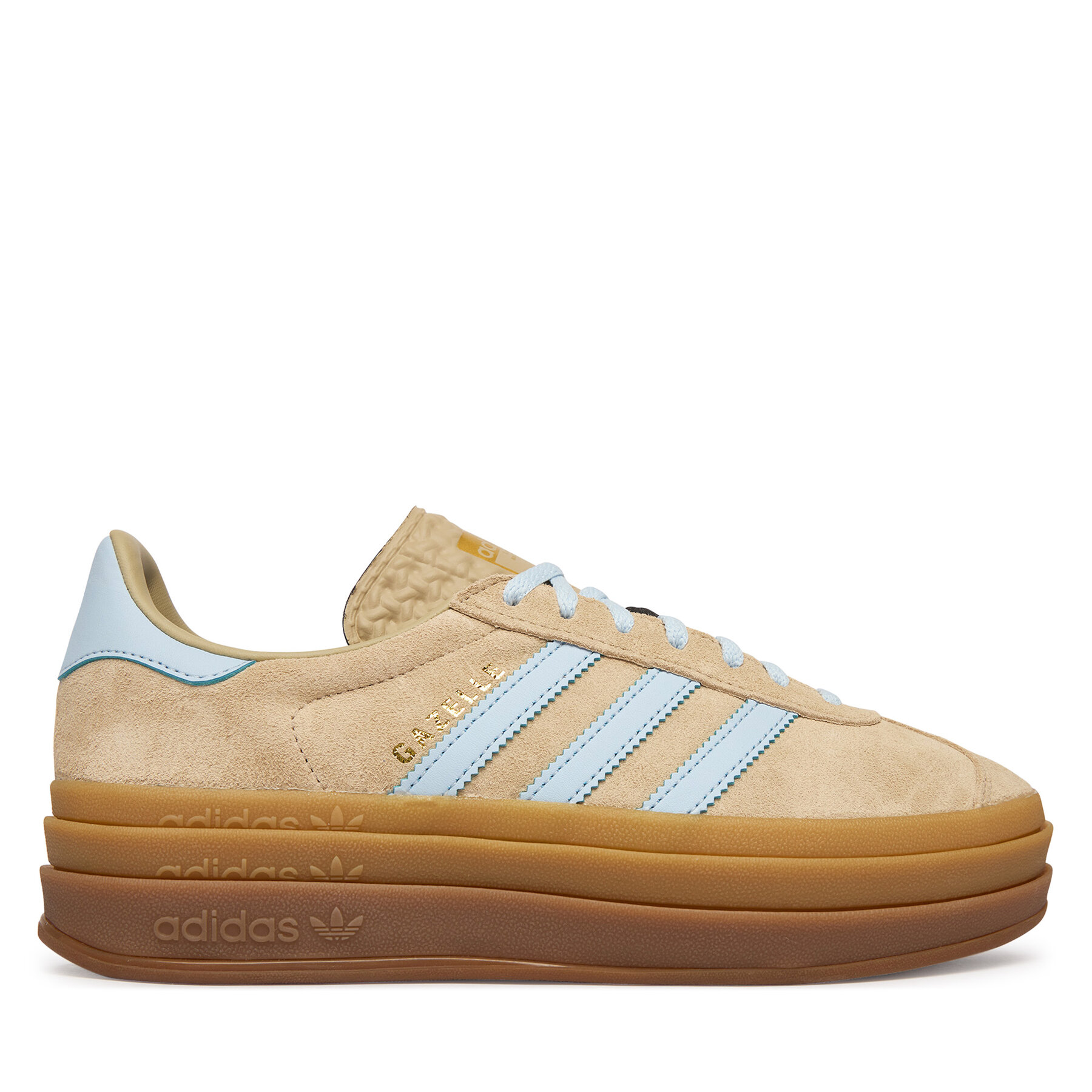 adidas Sneakersy Gazelle Bold IH6791 Beżowy