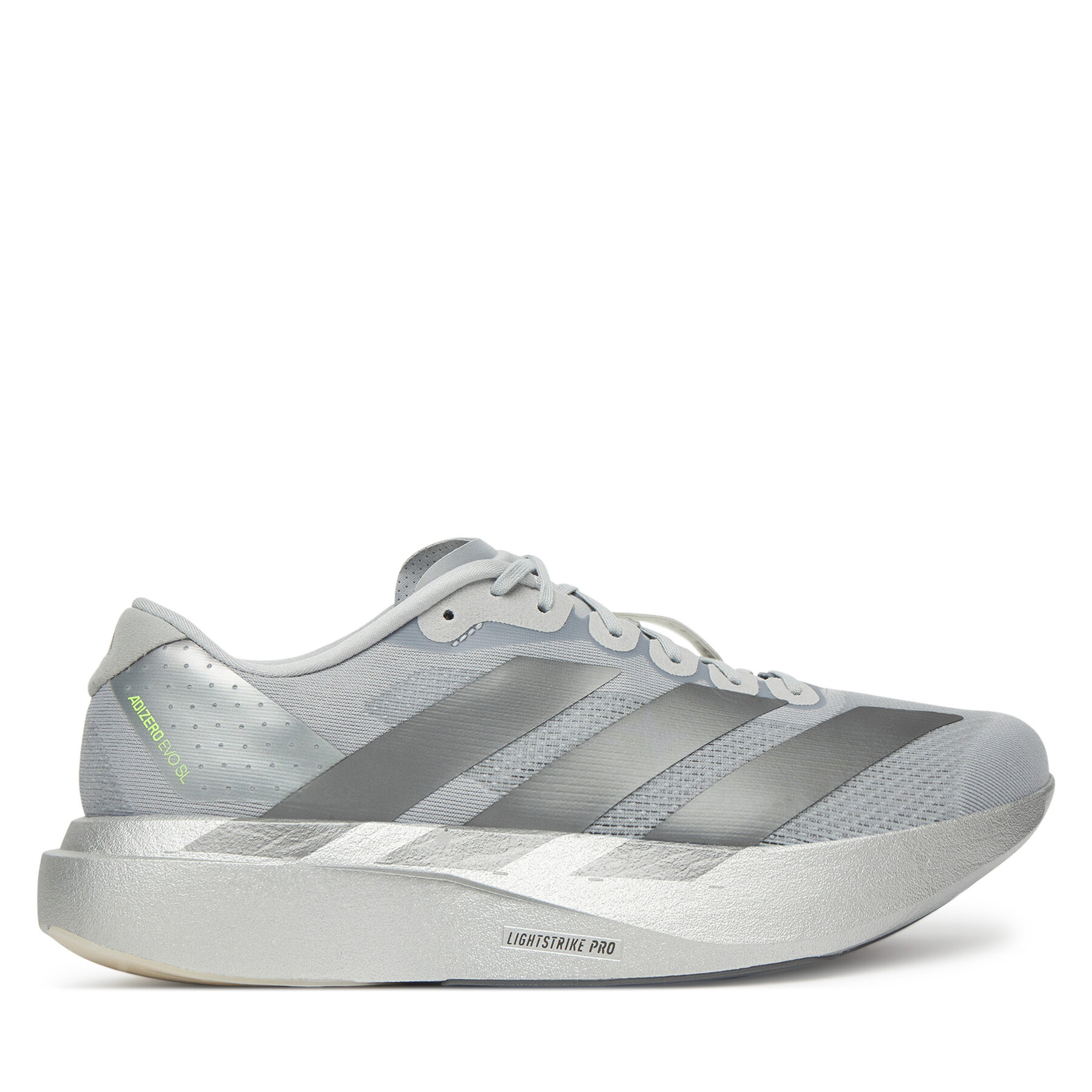 adidas Buty do biegania Adizero Evo Sl JR3419 Szary
