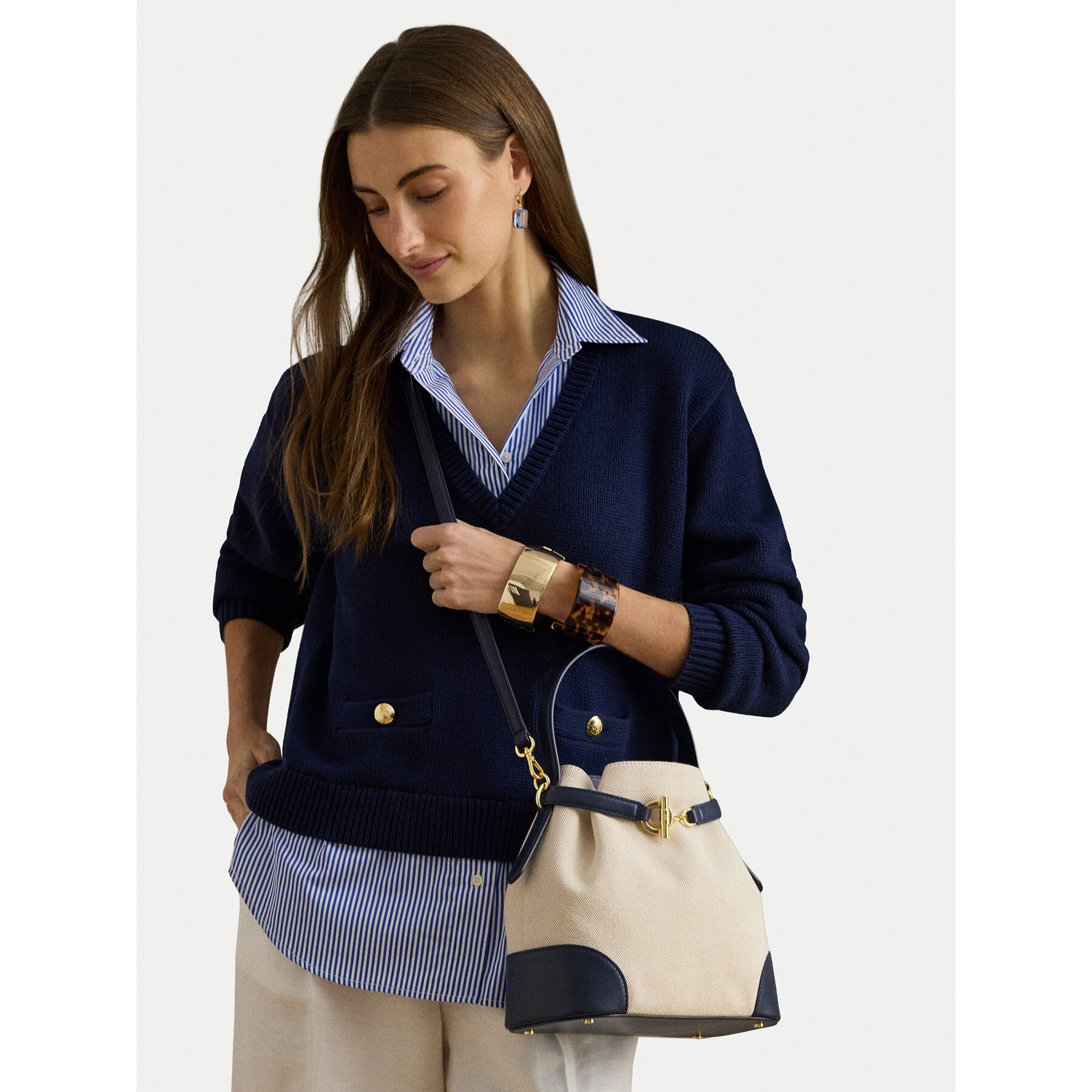 LAUREN RALPH LAUREN Torebka 431P04294004 Beżowy