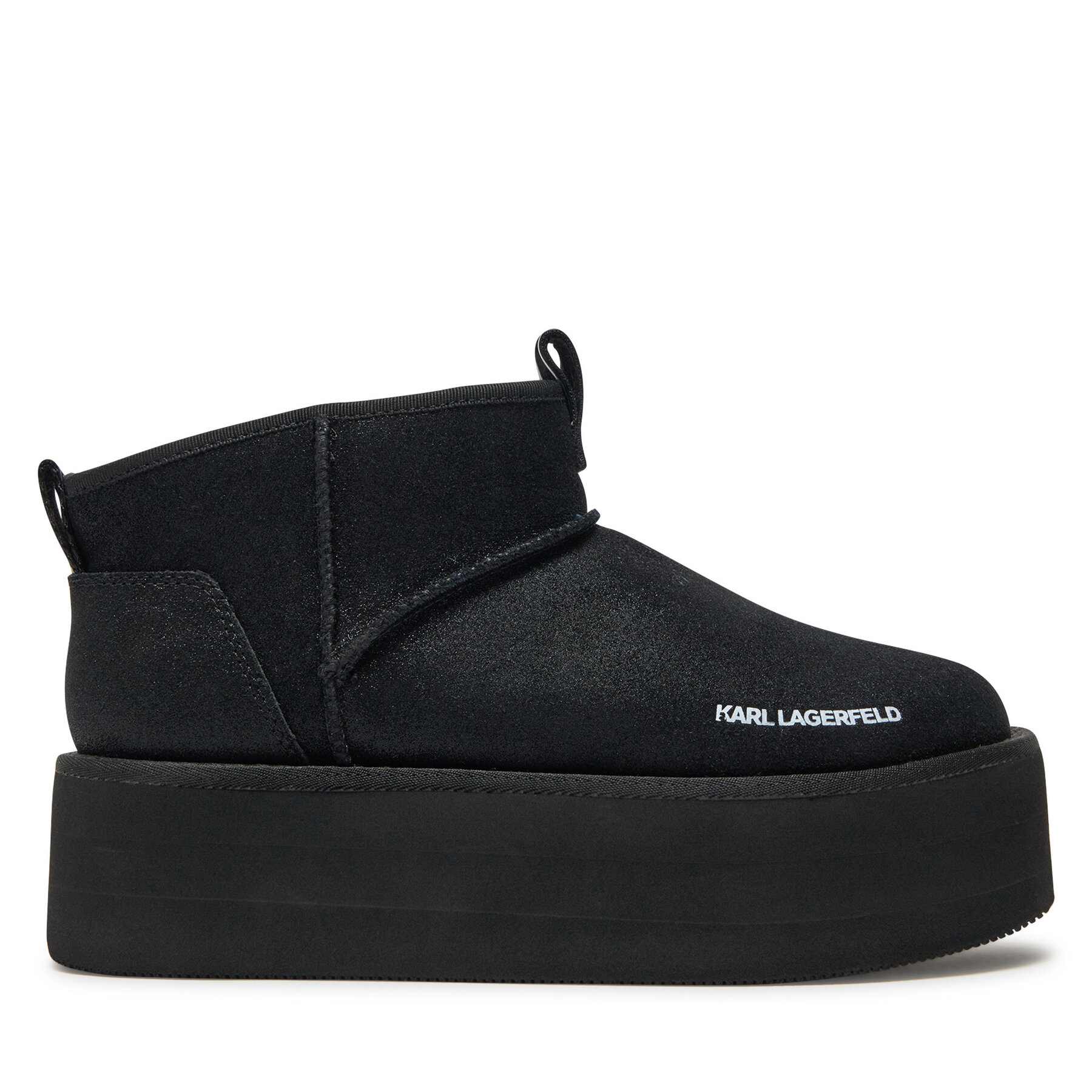 KARL LAGERFELD Botki KL48522S Czarny