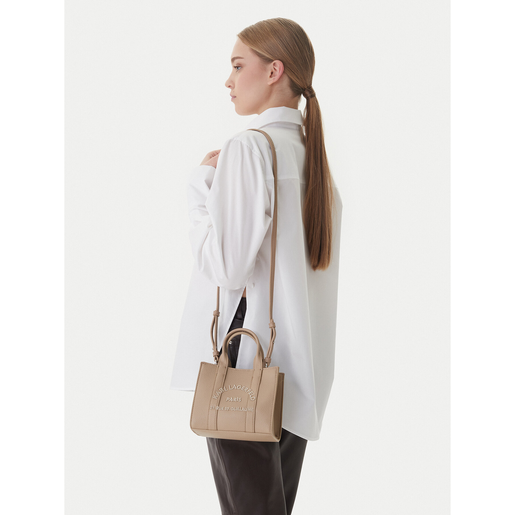 KARL LAGERFELD Torebka B1W30042 Brązowy
