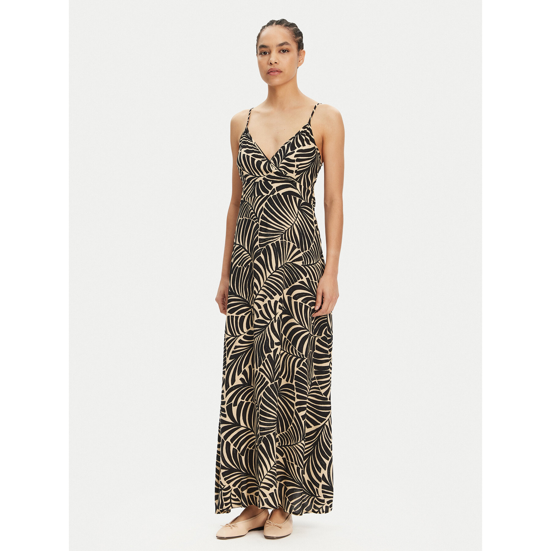 ONLY Sukienka letnia Nova 15317840 Czarny Regular Fit