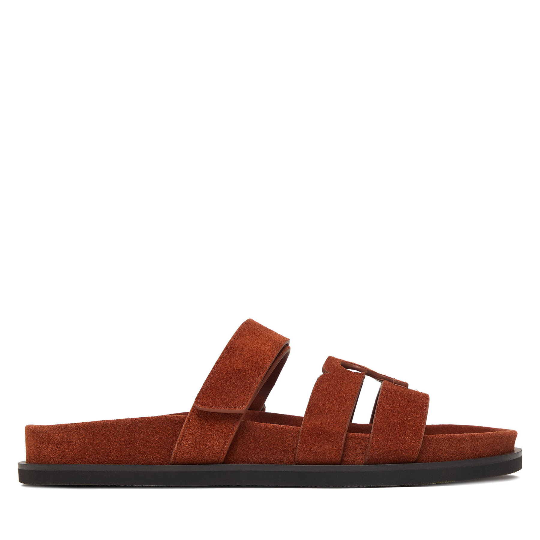 Tory Burch Klapki Ines Sport Slide 163481 Brązowy