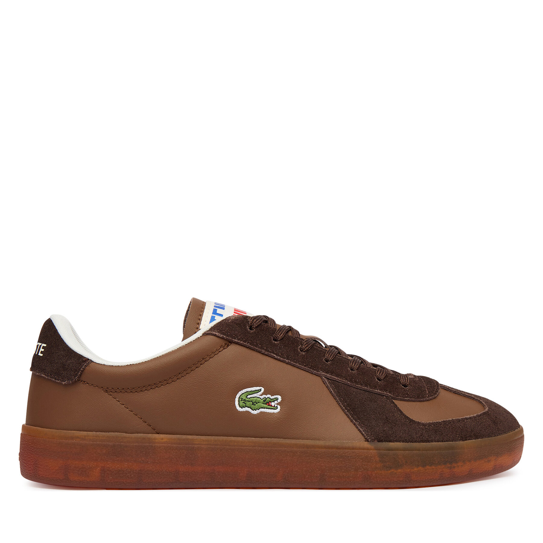 Lacoste Sneakersy Baseshot Pro 51SMA0077 Brązowy
