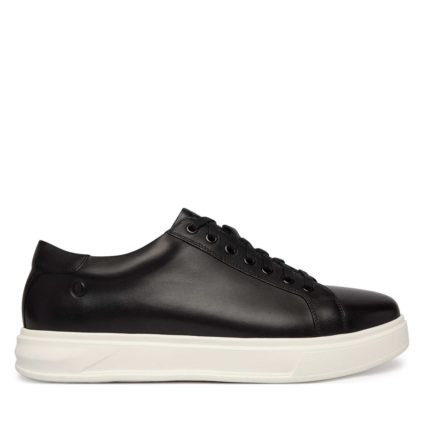 Clarks Sneakersy Goswell Tie 26186559 Czarny