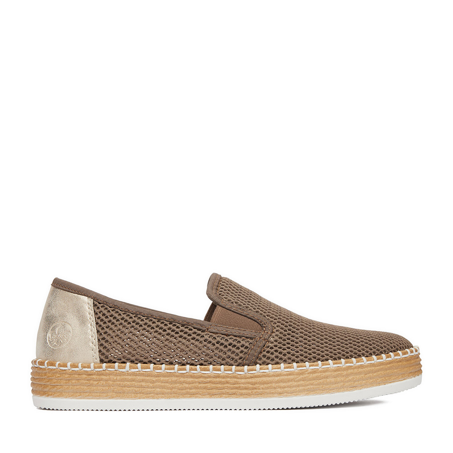 Rieker Espadryle CEO-L7873-64 Szary