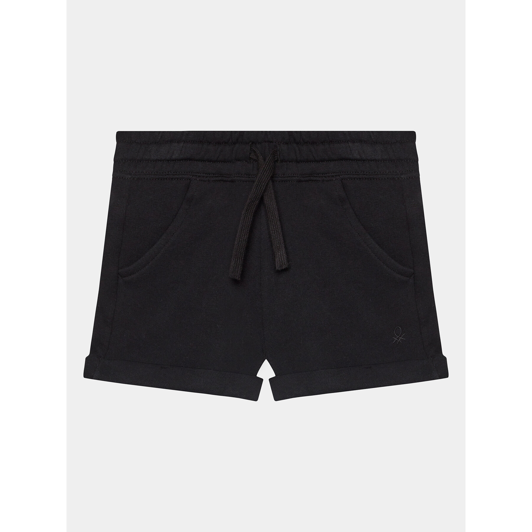 United Colors Of Benetton Szorty sportowe 3J68C901C Czarny Regular Fit