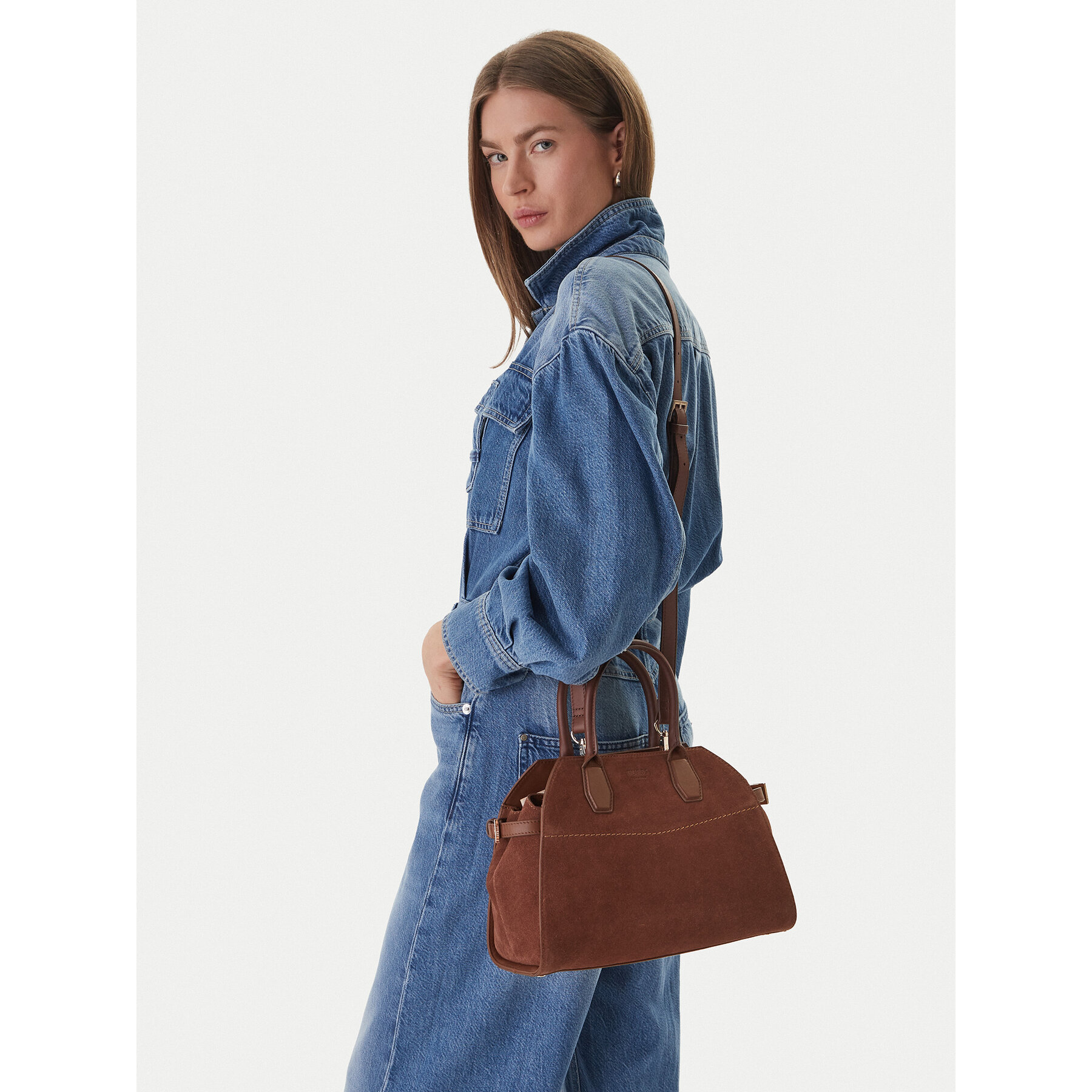 Guess Torebka HWYUSS P6236 Brązowy