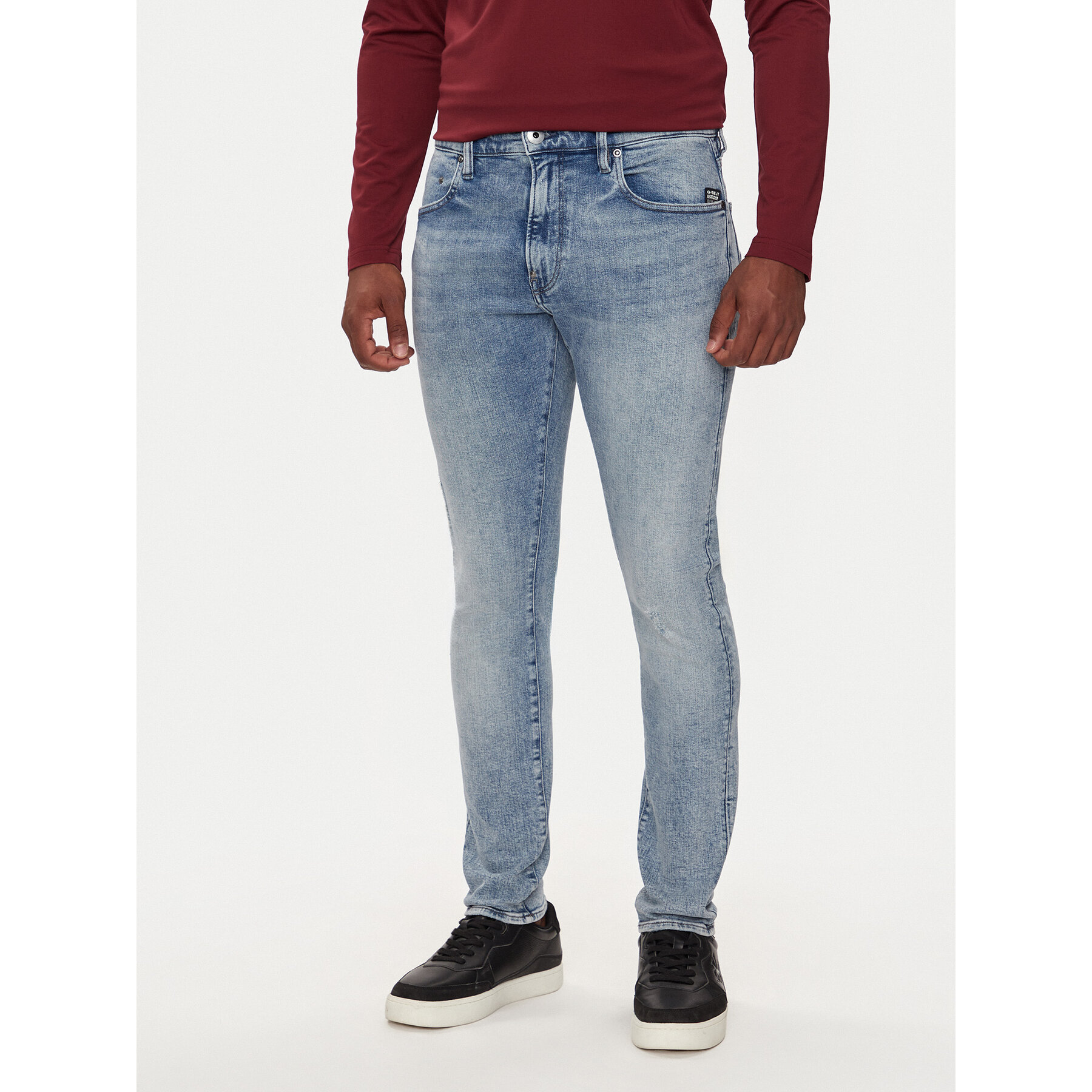 G-Star Raw Jeansy Revend FWD D20071-D441 Niebieski Skinny Fit