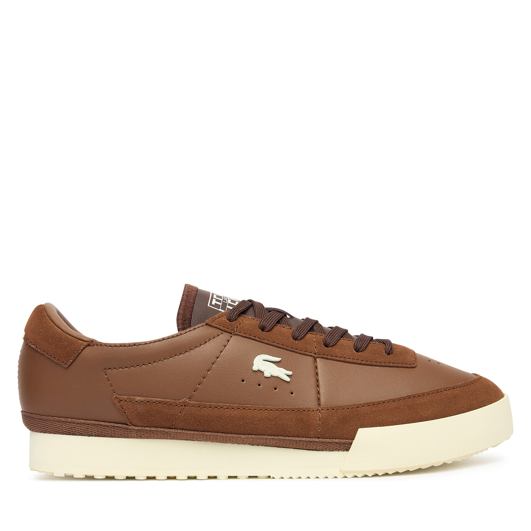 Lacoste Sneakersy Aura 51SMA0066 Brązowy