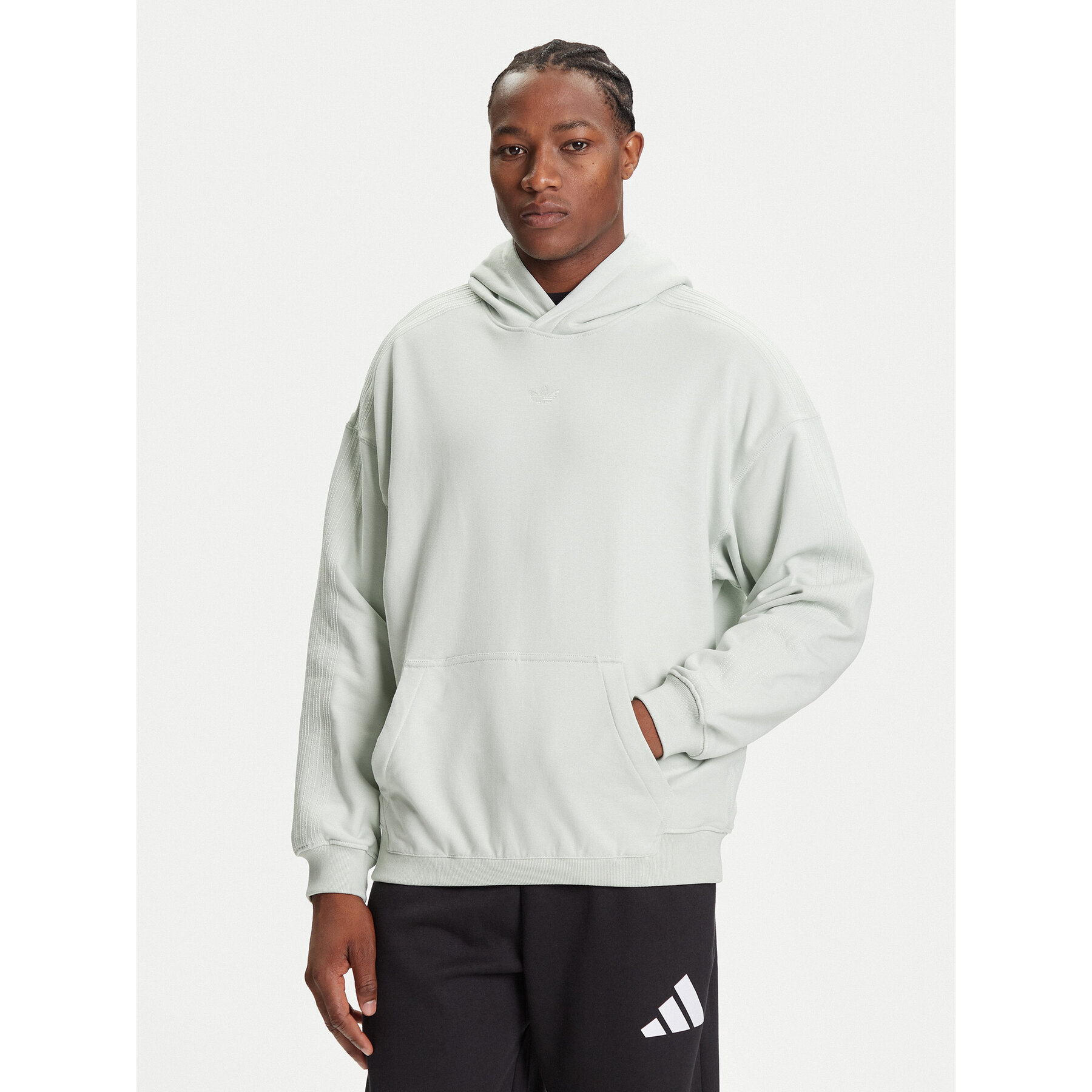 adidas Bluza Premium Essentials JW1035 Zielony Loose Fit