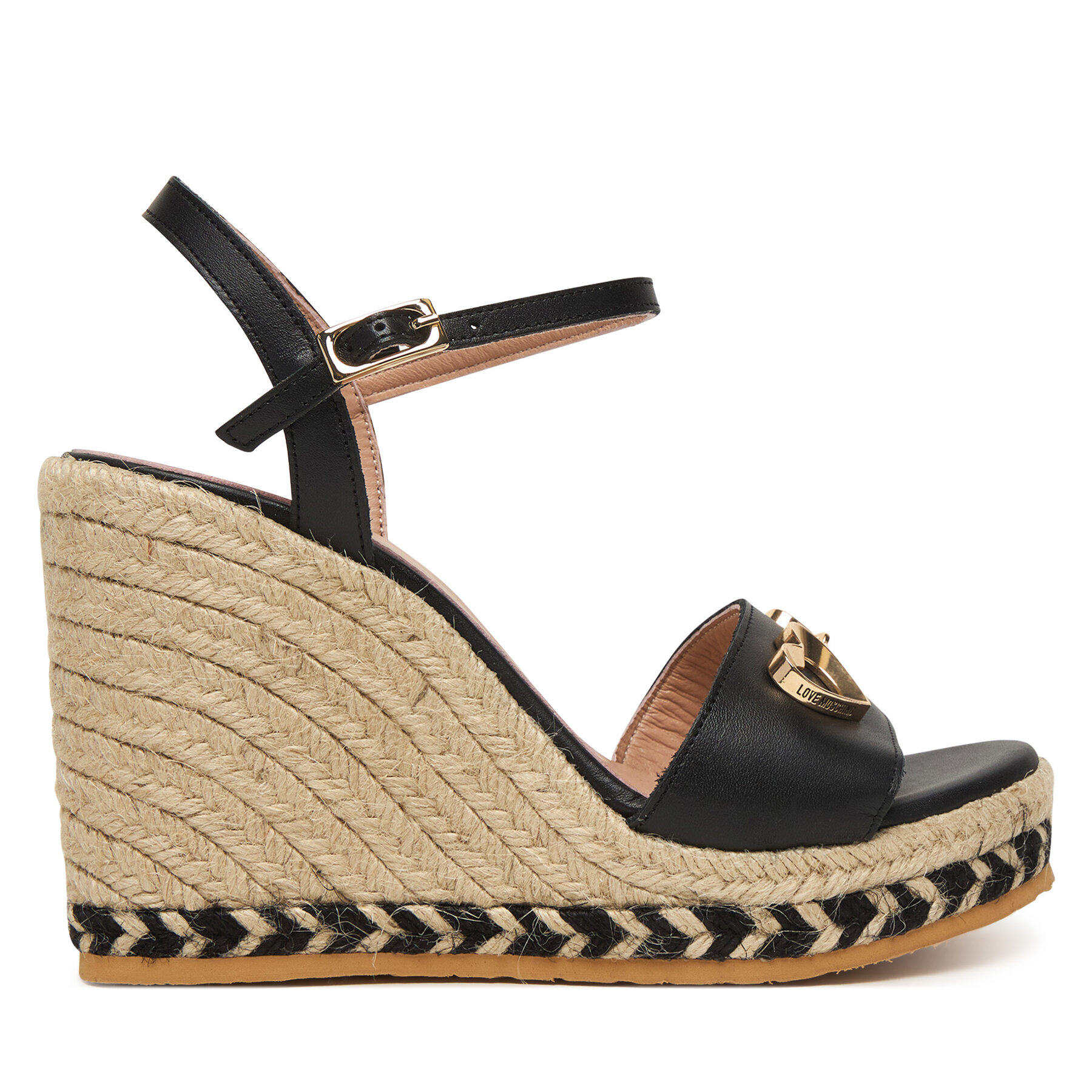 LOVE MOSCHINO Espadryle JA1615BI0OIA0000 Czarny