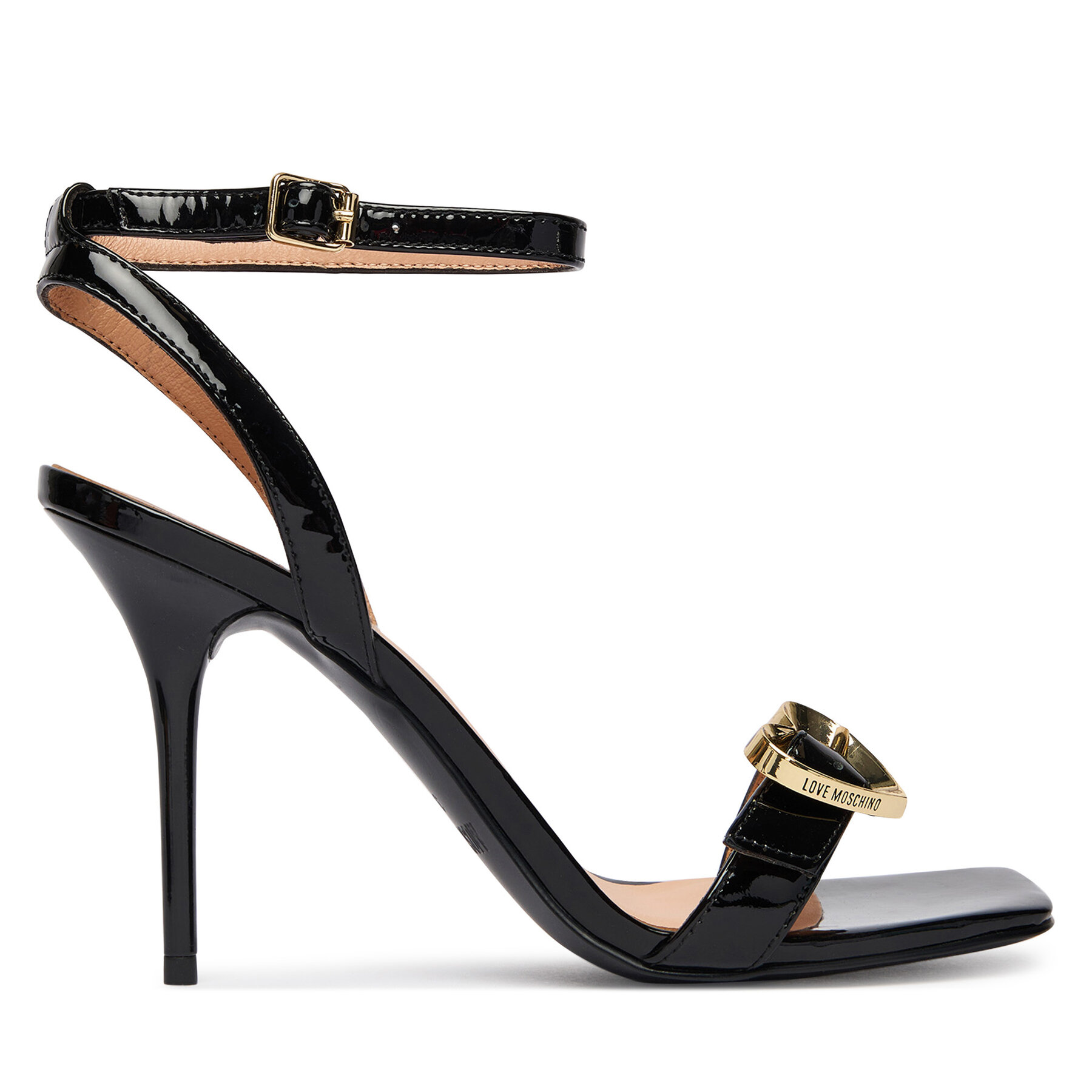 LOVE MOSCHINO Sandały JA16089G1OIH0000 Czarny