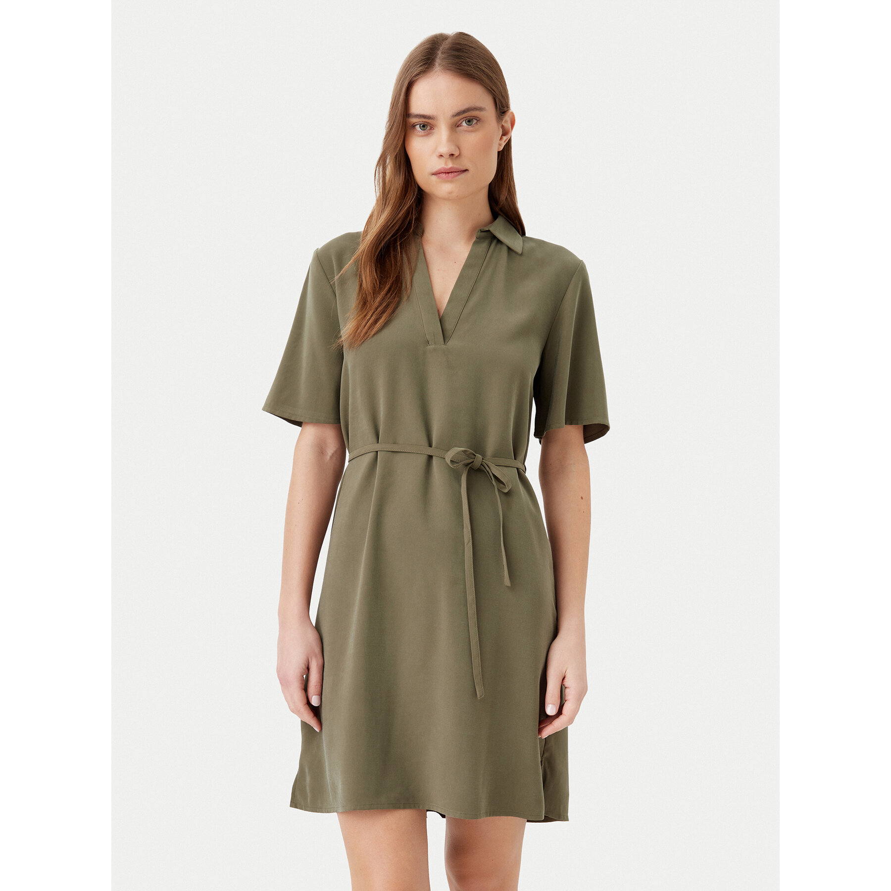 JDY Sukienka codzienna Olli 15341086 Zielony Regular Fit