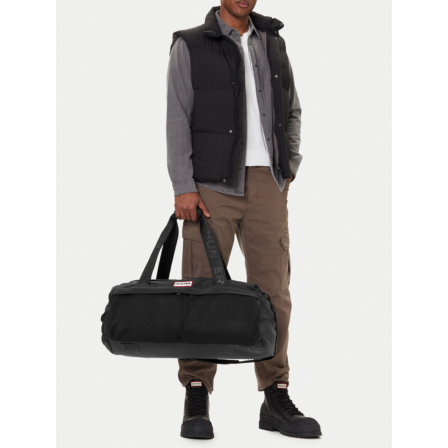 Hunter Torba sportowa C-HTR-XC-002-08 Czarny