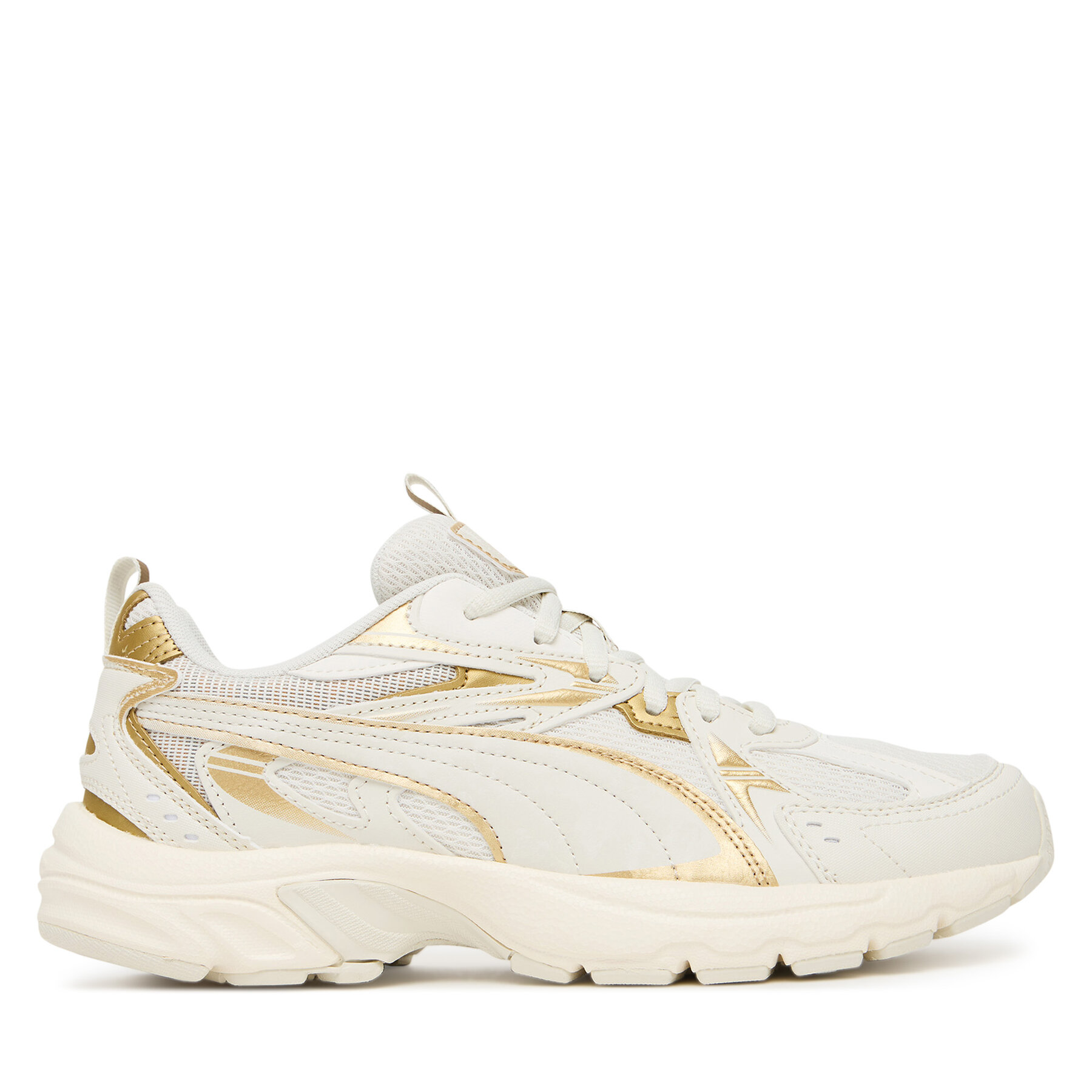 Puma Sneakersy Milenio tech Wmns DayINight 402657 01 Écru