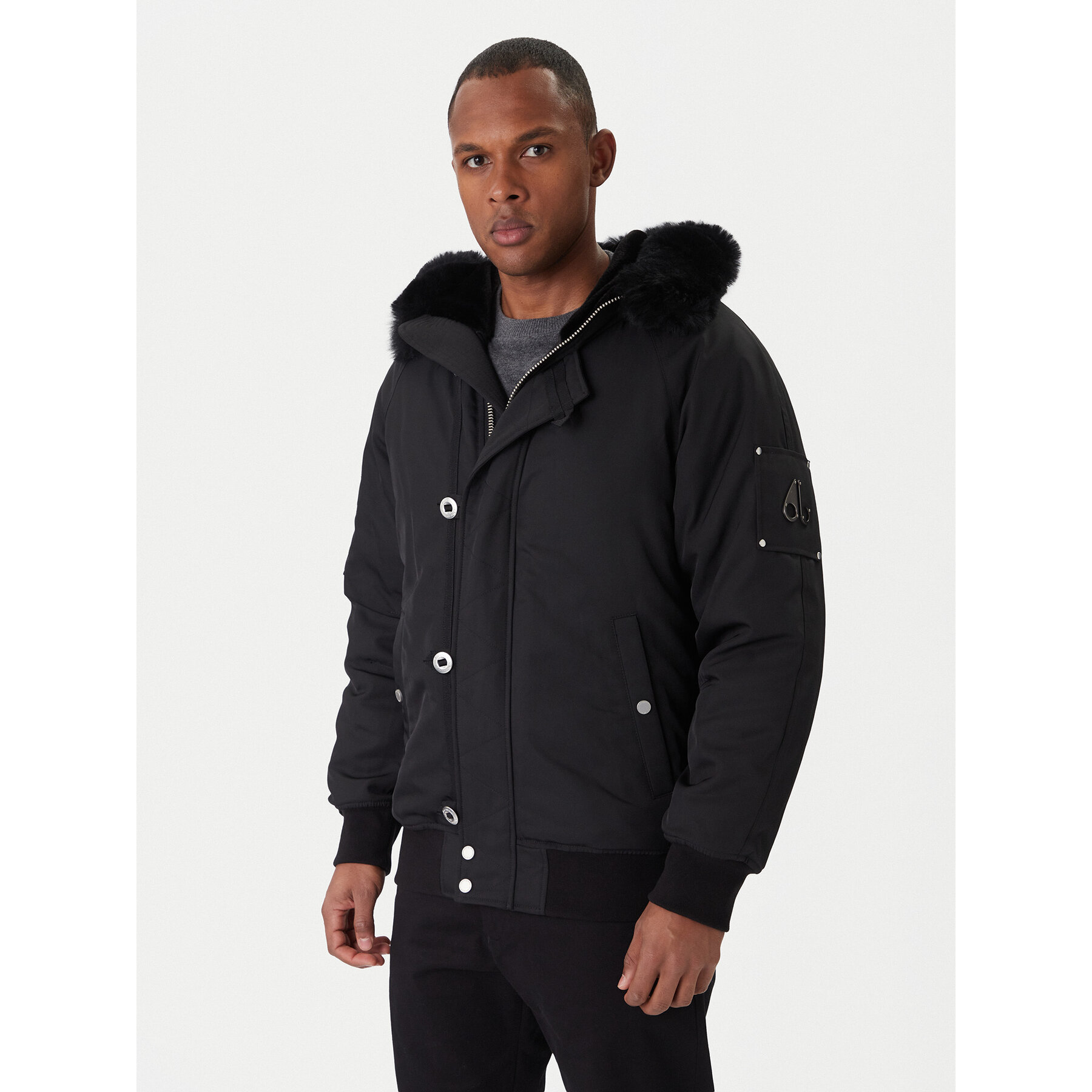 Moose Knuckles Kurtka bomber Strathmore M33MB027S Czarny